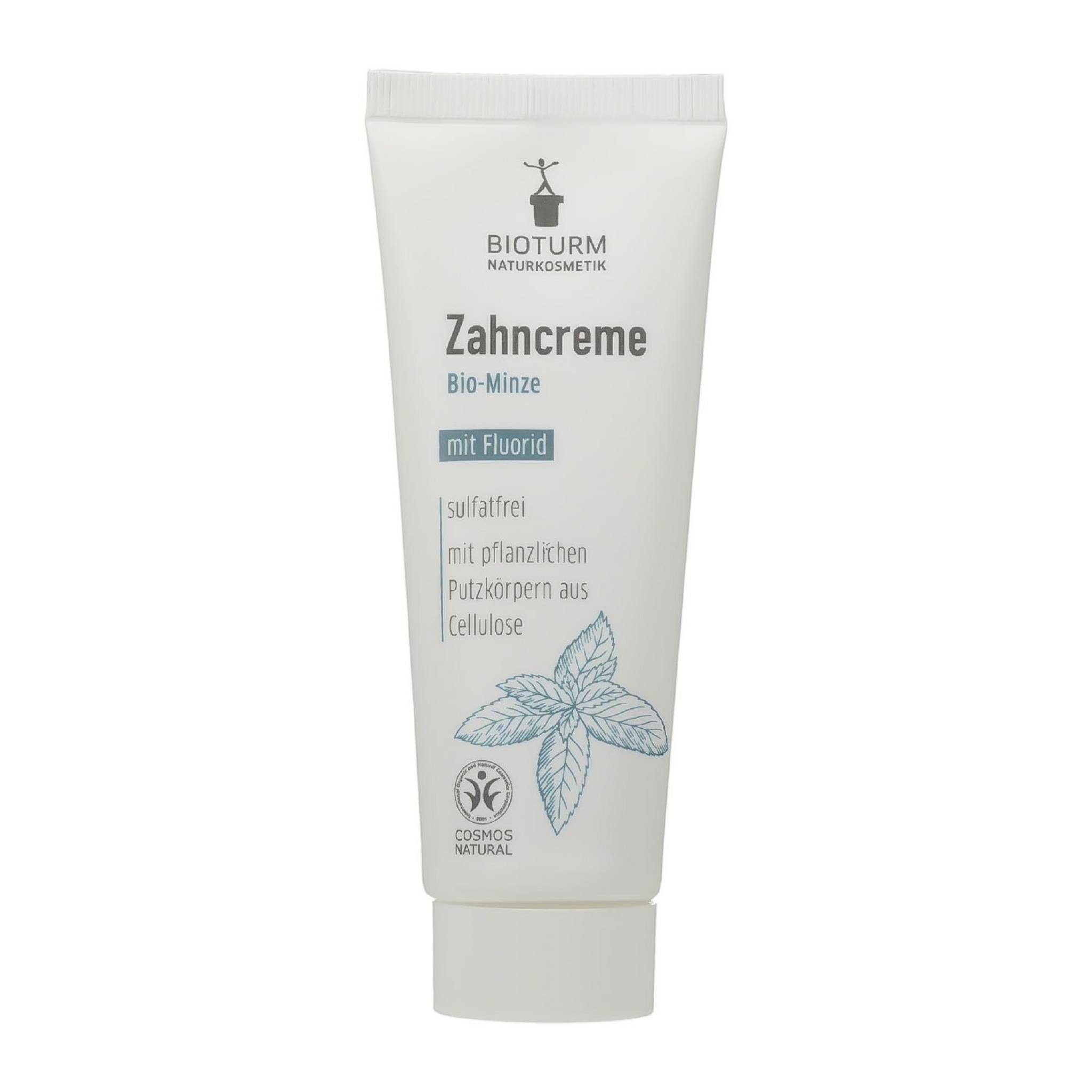 Bioturm Zahnpasta BIOTURM Zahncreme Bio-Minze m.Fluorid
