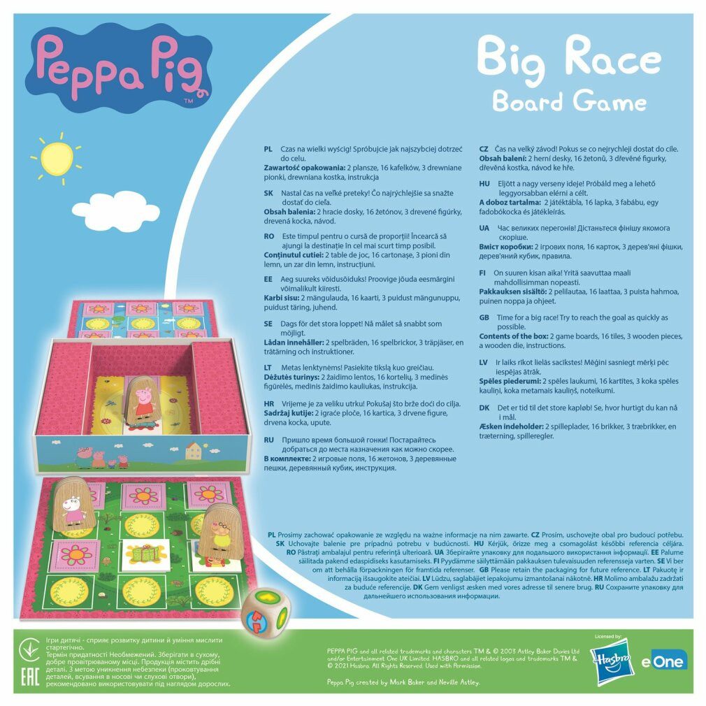 Trefl Spiel Spiel Peppa Pig: Das große Rennen