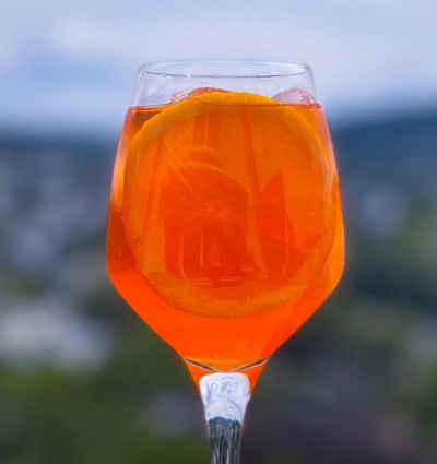 Topkapi elite Cocktailglas Topkapi elite Aperol Spritz Glas Hilchenbach 6er Set, Kristallglas