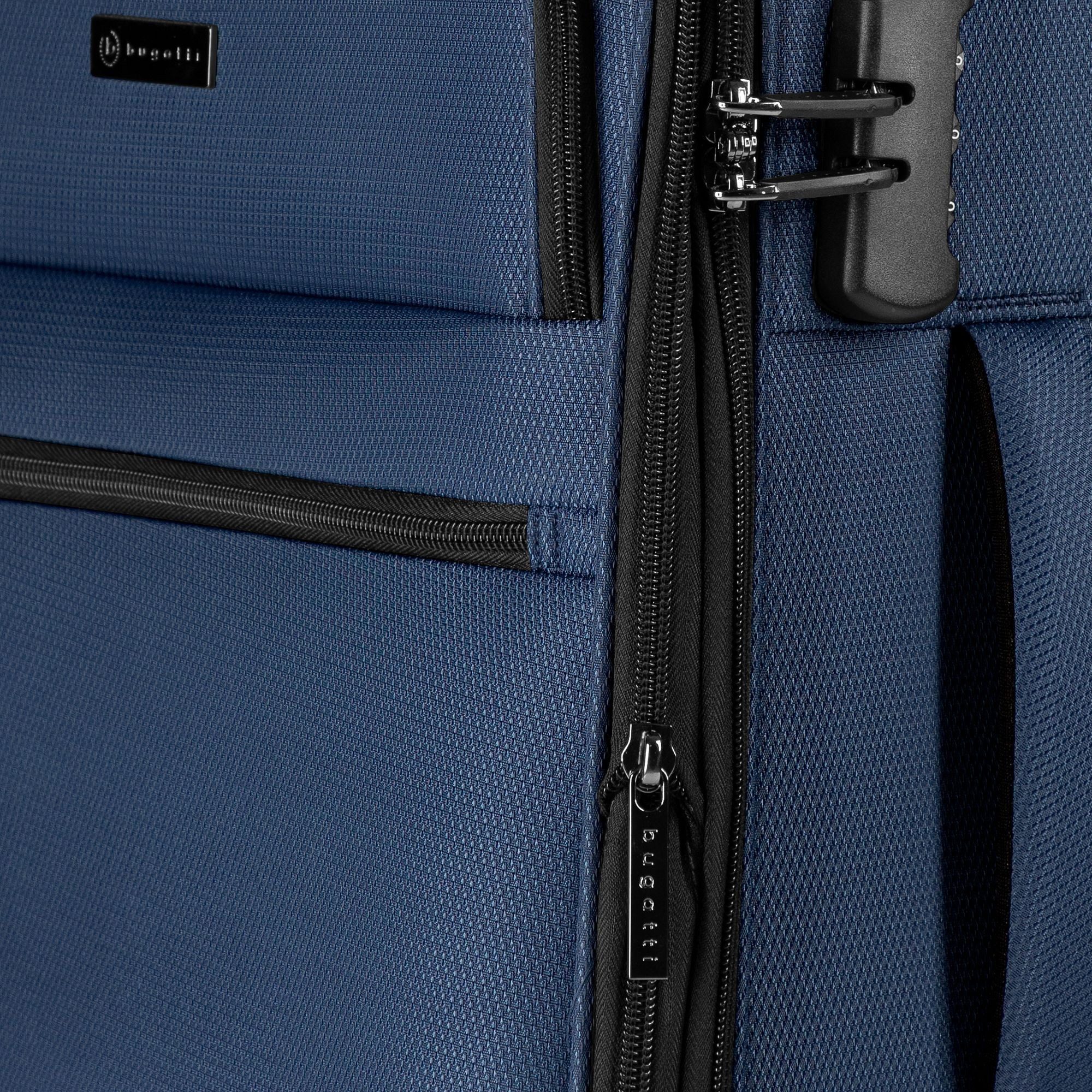 bugatti Handgepäck-Trolley Valencia Soft, 4 Rollen, Polyester