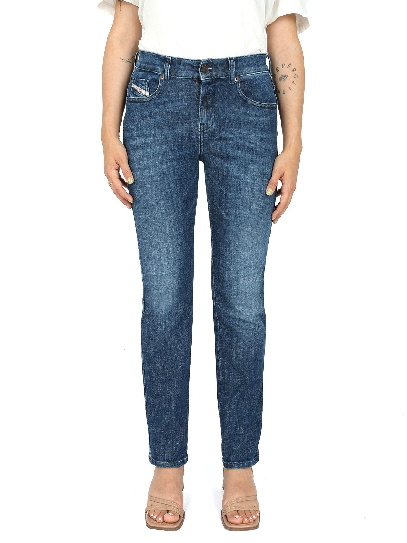 Diesel Slim-fit-Jeans schmale, gerade Beinform - D-SANDY R9I69 - Длина:32