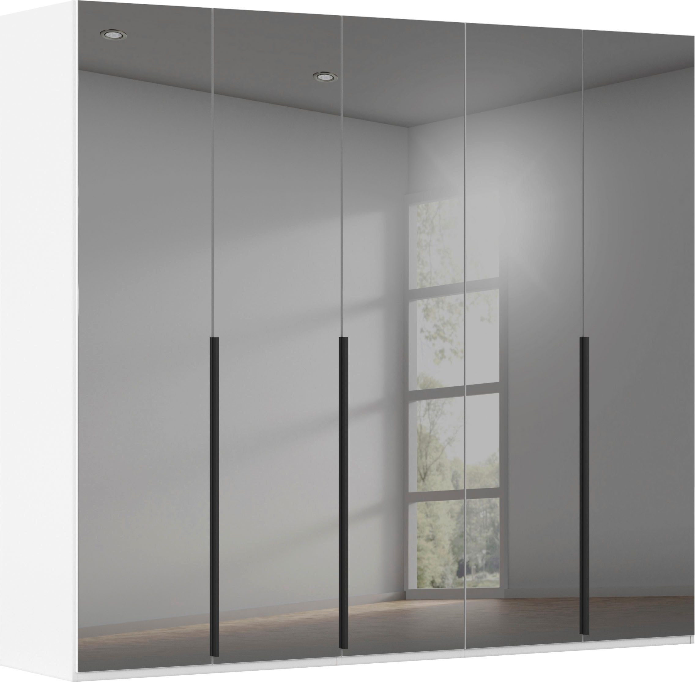 rauch Drehtürenschrank Kleiderschrank Schrank Garderobe Wäscheschrank BESTSELLER MONTCLAR (3 Ausstattungen BASIC/CLASSIC/PREMIUM (SOFT-CLOSE), Breiten 201-400 c – Bild 2 von 5