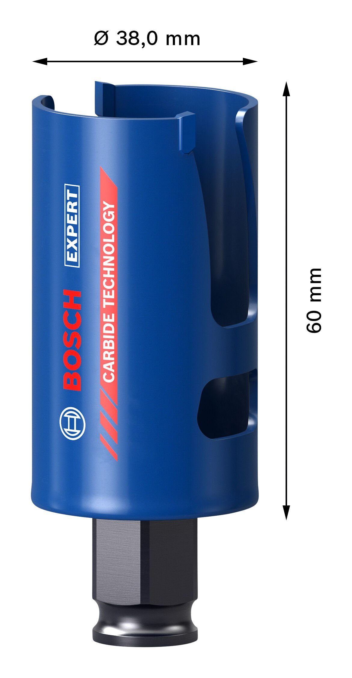 for Expert Multi Speed mm, Construction Expert Lochsäge Ø Construction 38 Material, BOSCH