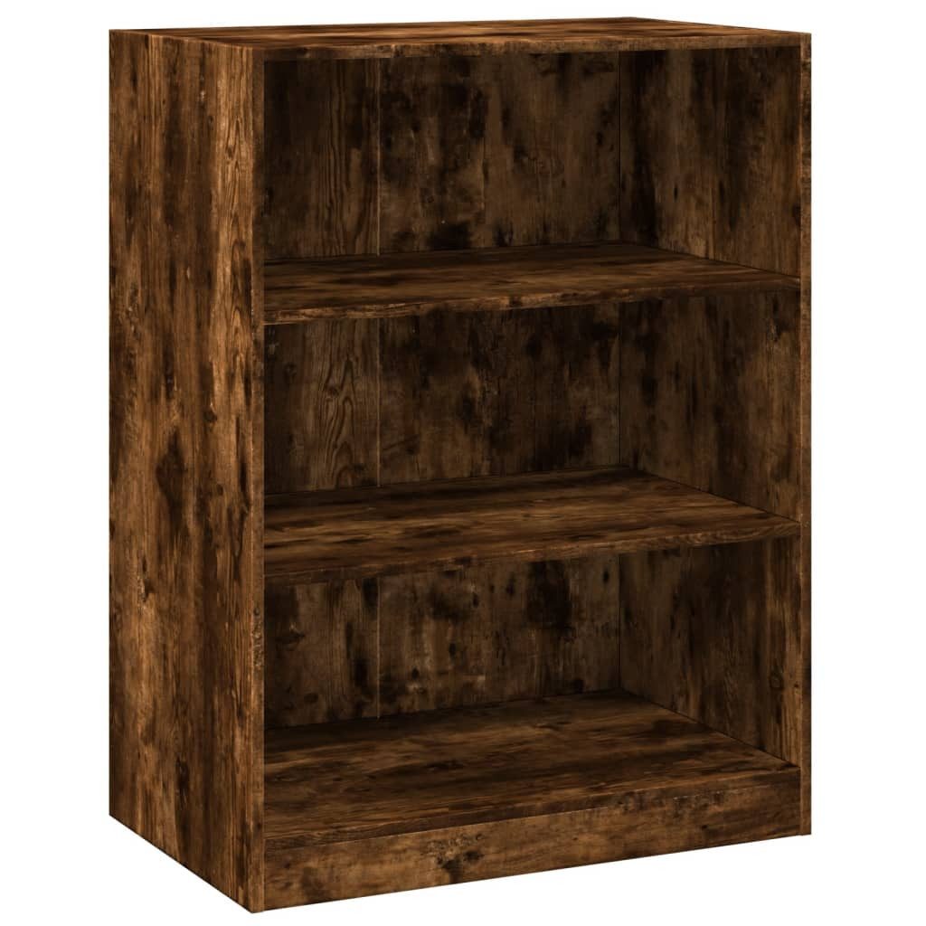 vidaXL Regal 77 x 48 x 102 cm Garderobenständer Holz Regal 77x102 cm mit 3 Fächern