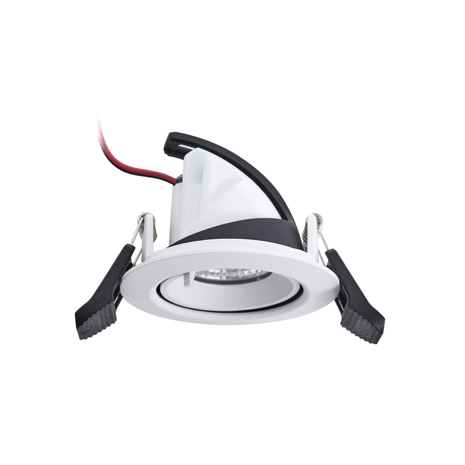 Arcchio Deckenleuchte Harcos, LED, Metall, Weiß universalweiß IP20, 1 x 8,8 W LED, universalweiß