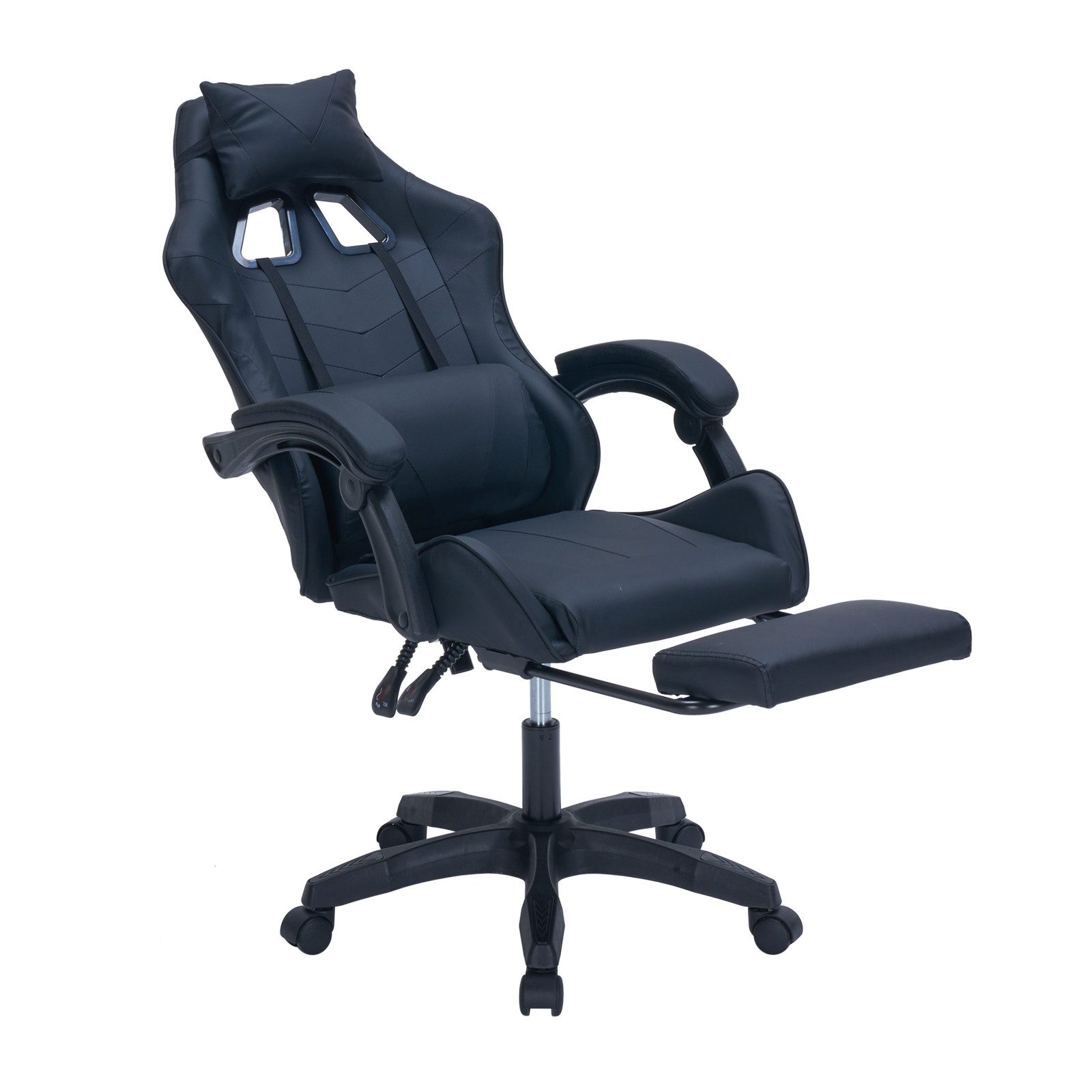 HTI-Living Drehstuhl Gaming Stuhl Krit Eco Schwarz (Stück, 1 St), Bürostuhl Drehstuhl Gamingstuhl Schreibtischstuhl