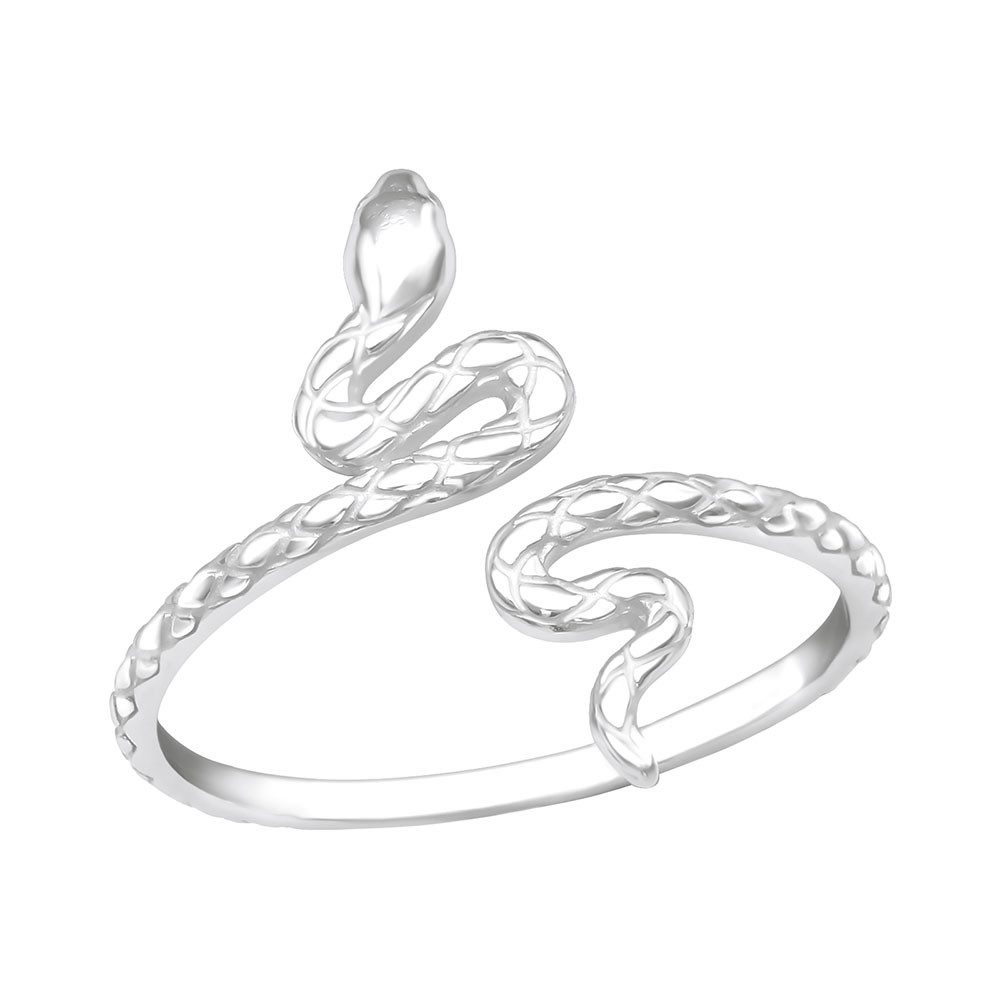 Order & Smile Schmuck Silberring Ring Schlange Silber 925 günstig online kaufen