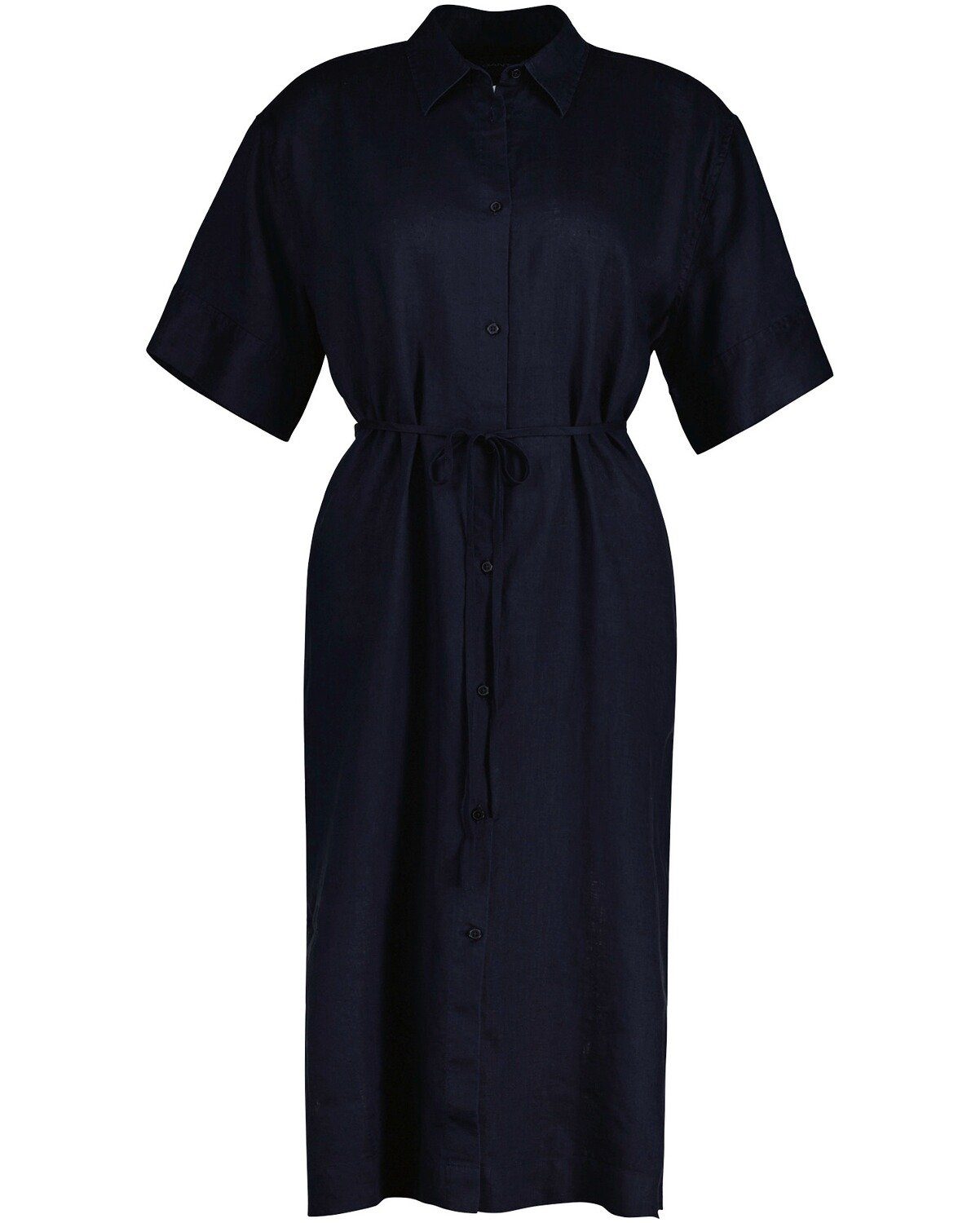 Gant Midikleid Leinen-Hemdblusenkleid günstig online kaufen
