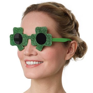 dressforfun Kostüm St. Patrick’s Day Spaßbrille Kleeblätter mit