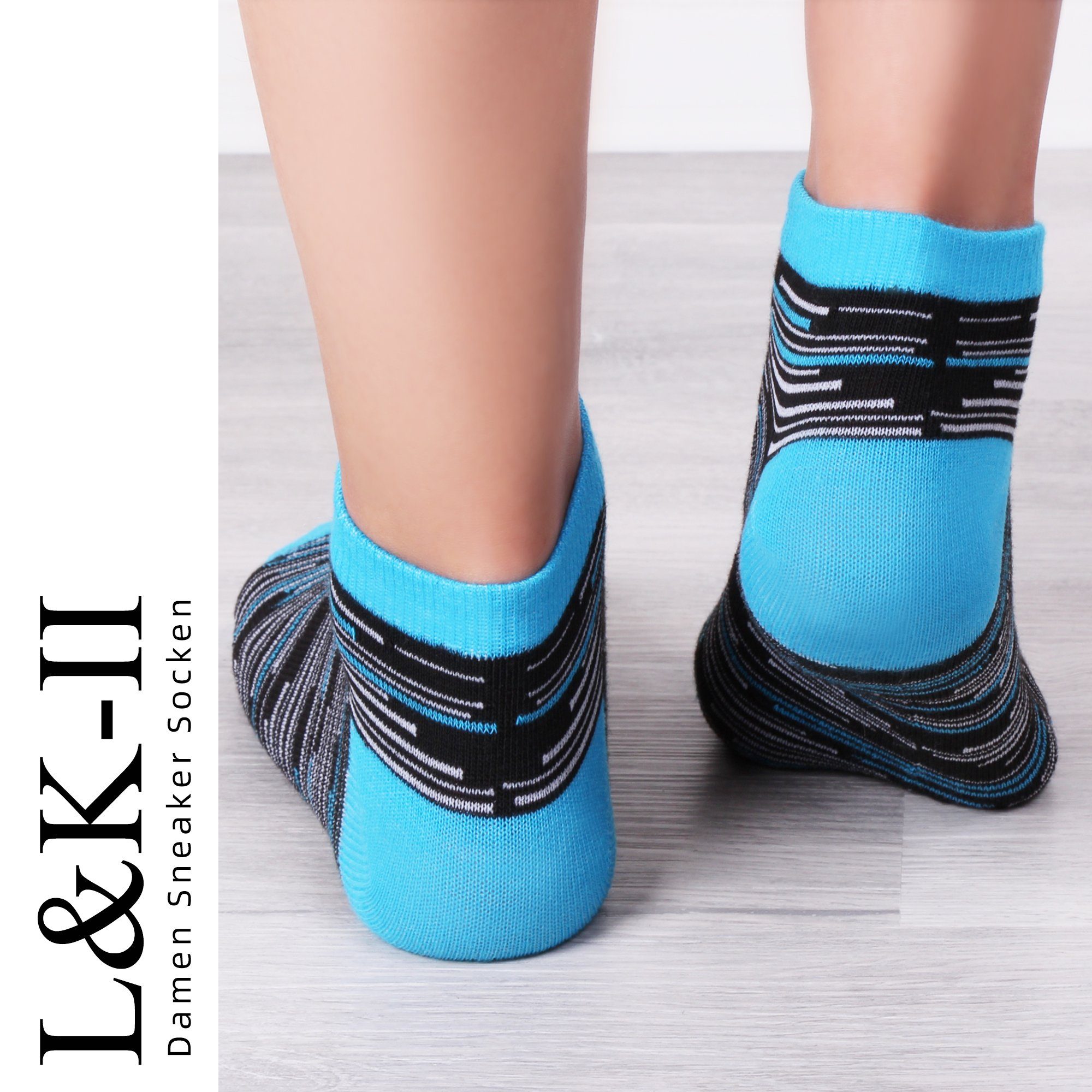 Libella Sneakersocken 92220 (12er-Pack) Sneaker Socken uni Farbe