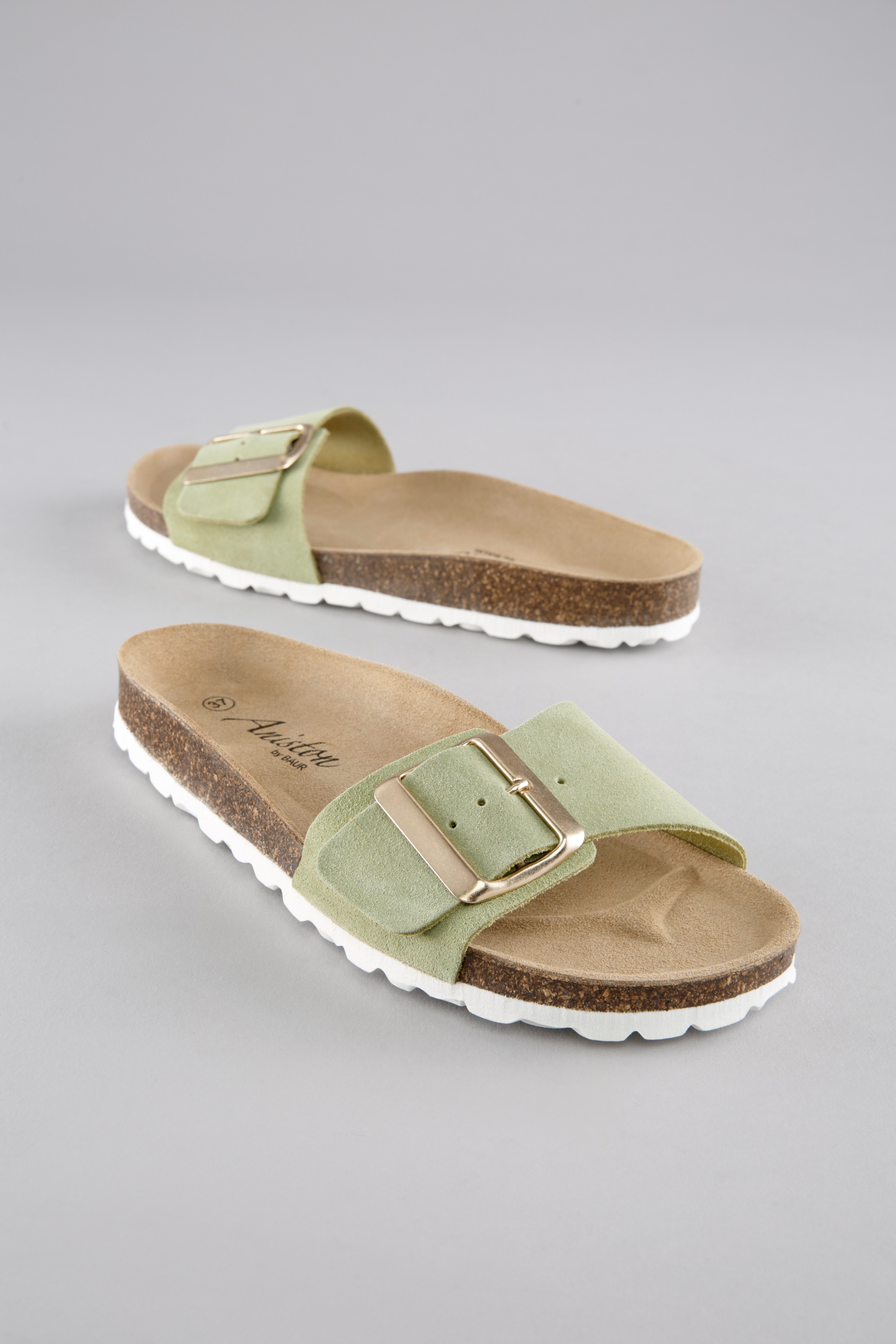Aniston SHOES Pantolette Hausschuh, Sommerschuh, Schlappen günstig online kaufen