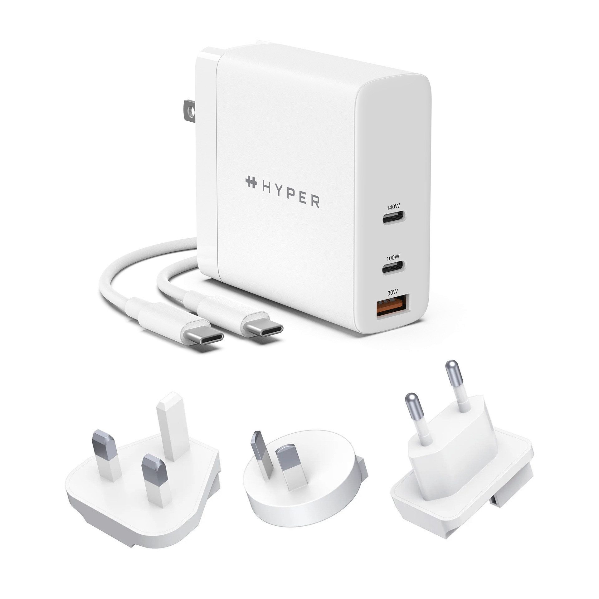 Targus HyperJuice 140 W PD 3.1 USB-C GaN Charger USB-Ladegerät