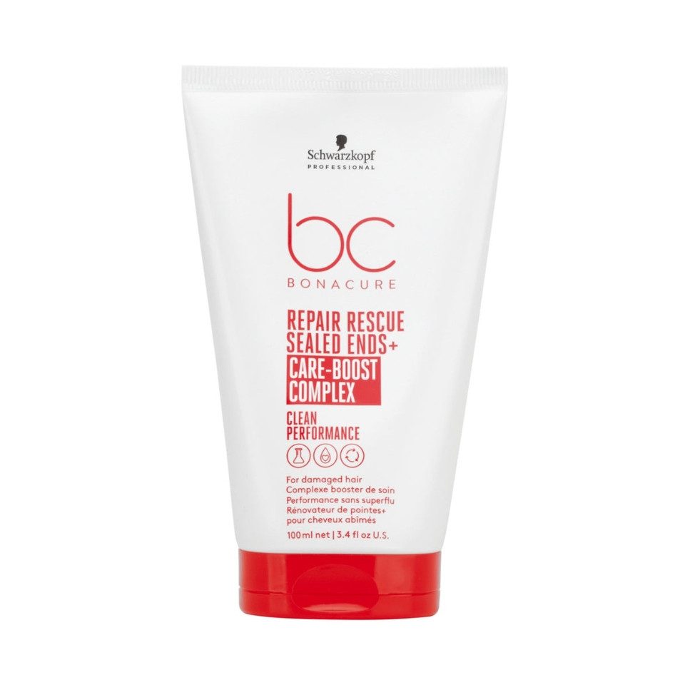 Schwarzkopf Professional Leave-in Pflege Bonacure Repair Rescue Sealed Ends+ 100 ml, Leave-in Pflege gegen Spliss & Haarbruch