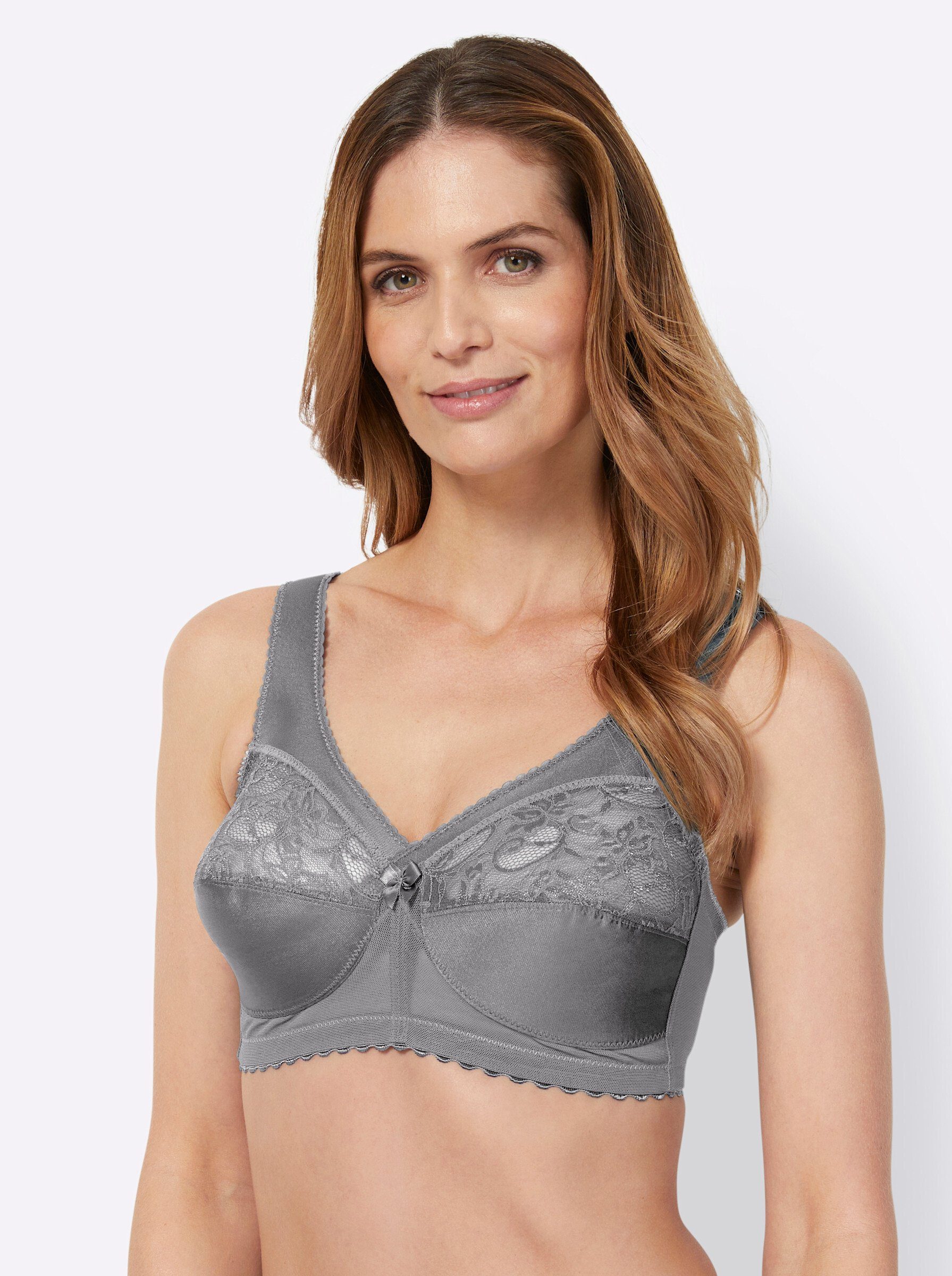GLAMORISE Bügelloser BH Entlastungs-BH ohne Bügel günstig online kaufen