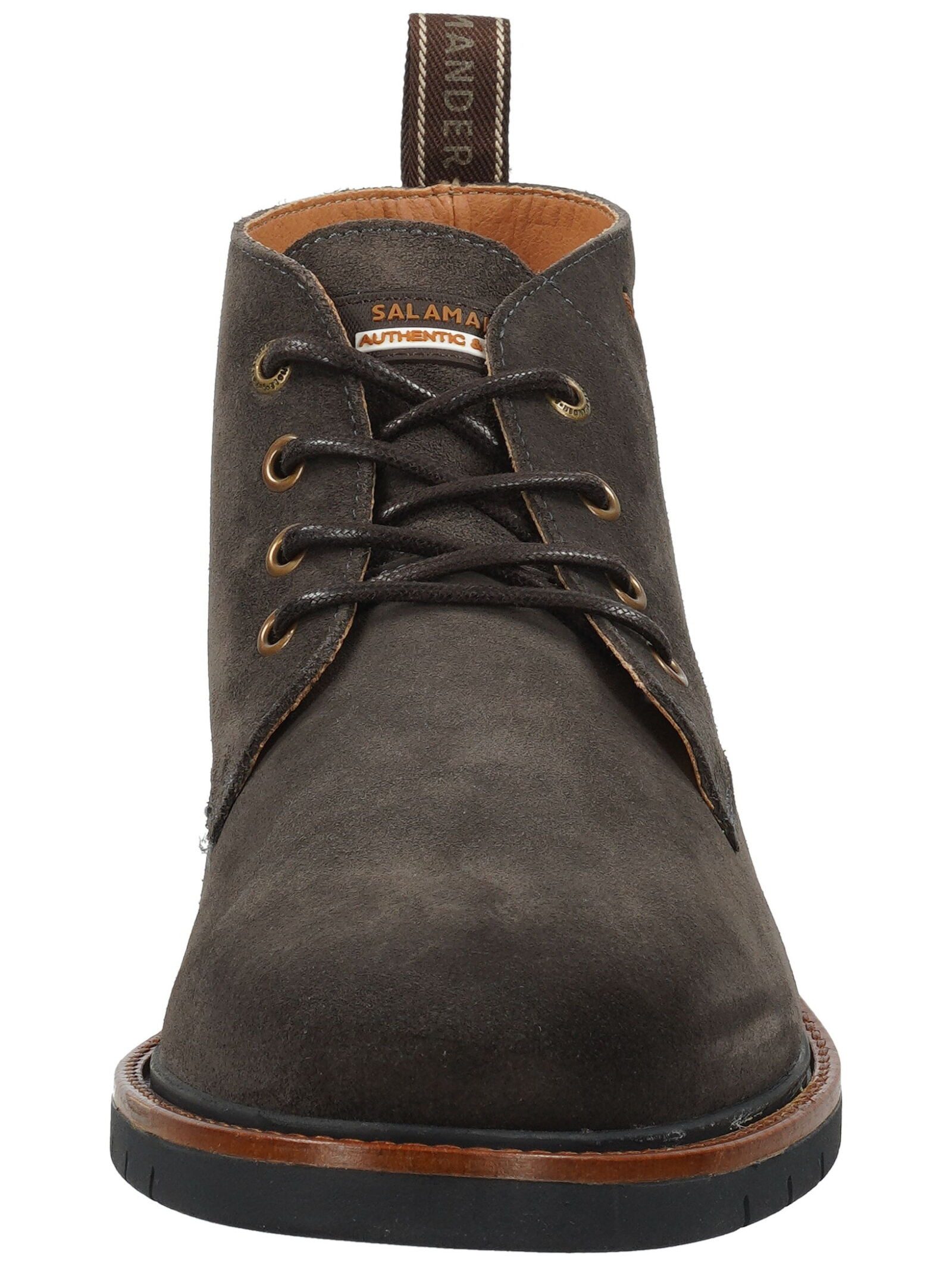Salamander Stiefelette Veloursleder . Schnürstiefelette