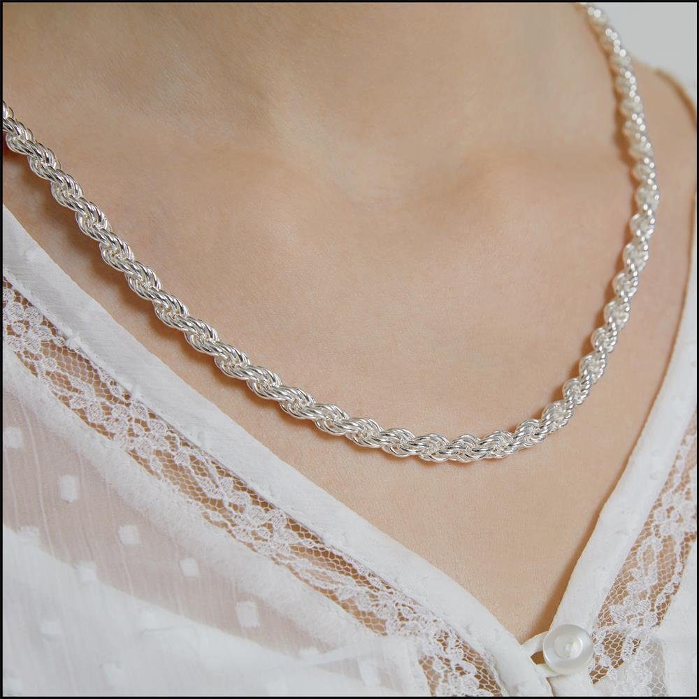 Unique Silberkette 925 Silberkette: Kord...