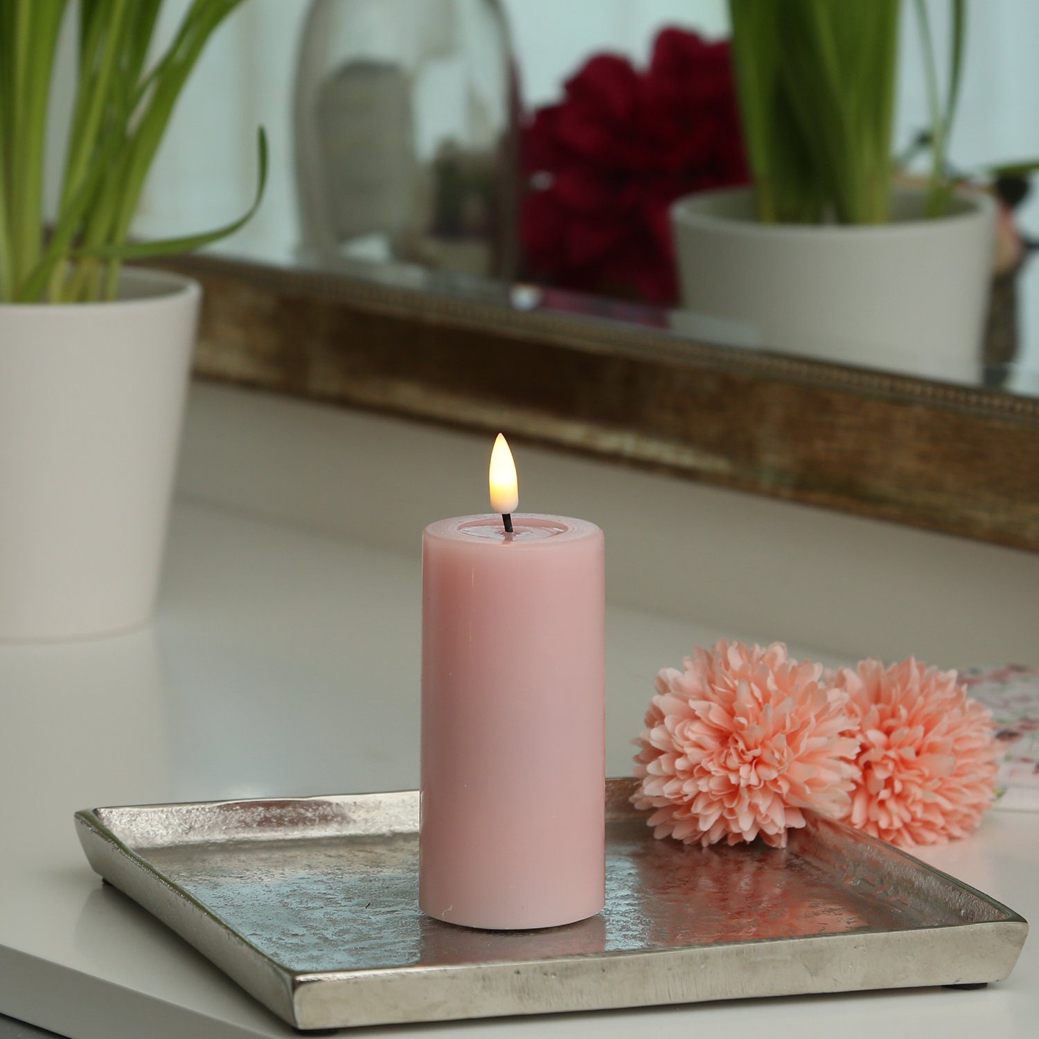 Deluxe Homeart LED-Kerze Mia Deluxe Echtwachs günstig online kaufen