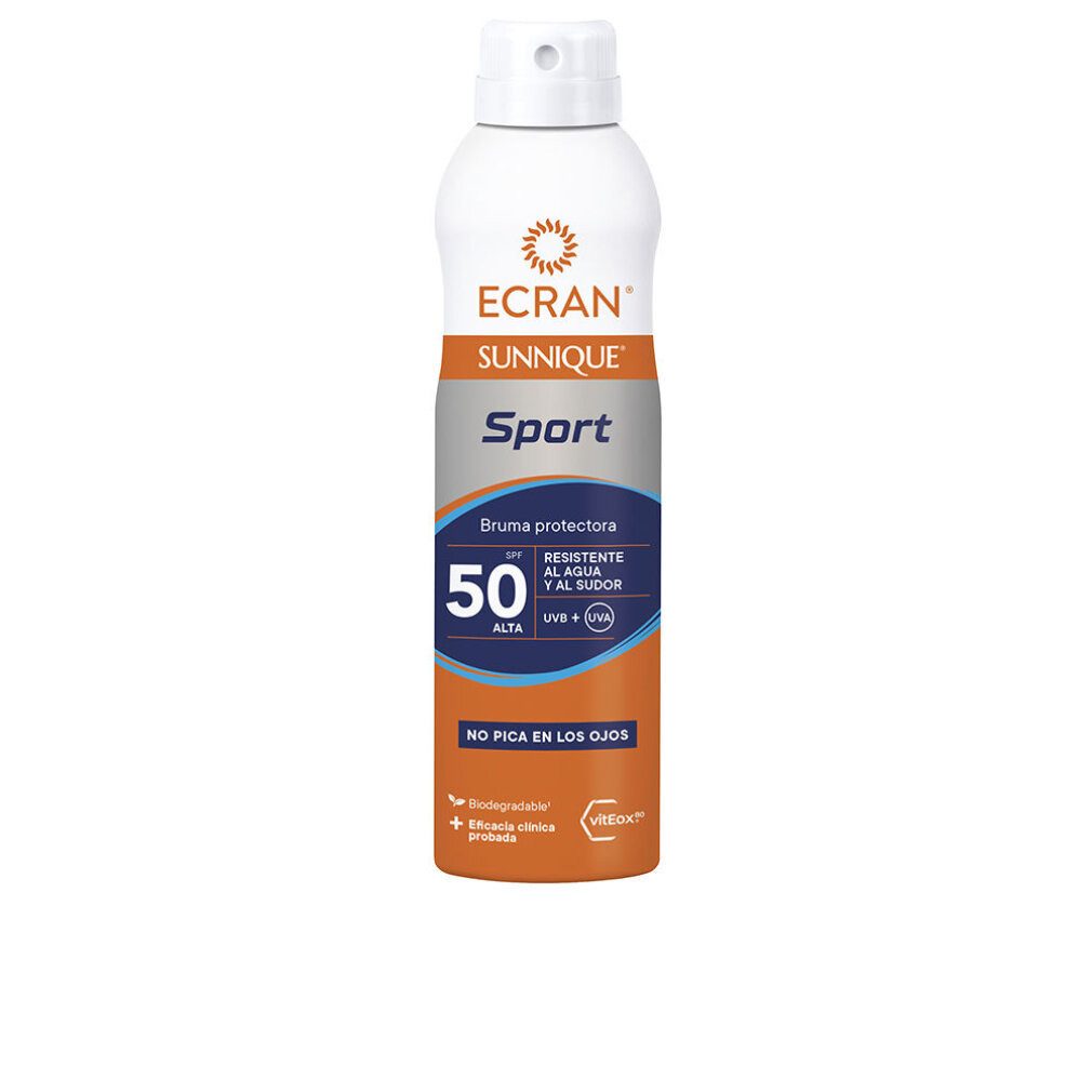 Ecran Sonnenschutzcreme Sun Lemonoil Sport Invisible Spray Spf50 250ml
