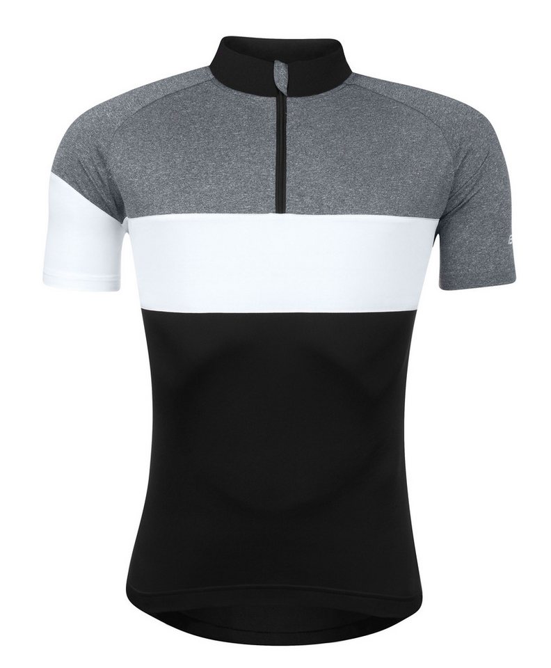 FORCE Radtrikot Force Jersey FORCE VIEW schwarz Grau %%%