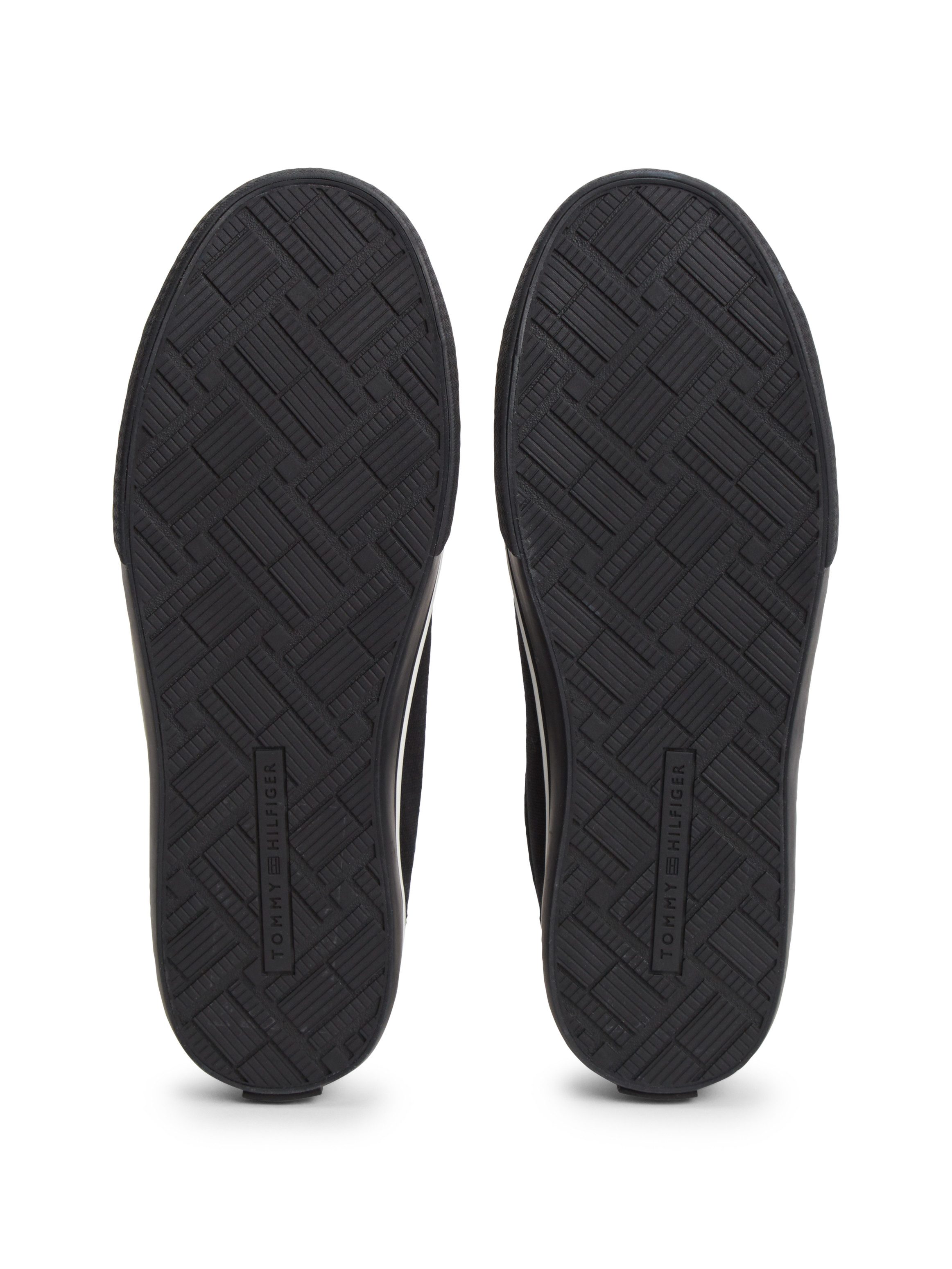 Tommy Hilfiger TH LOW VULC Sneaker Freizeitschuh, Schnürschuh mit Logoschriftzug an der Schuhzunge