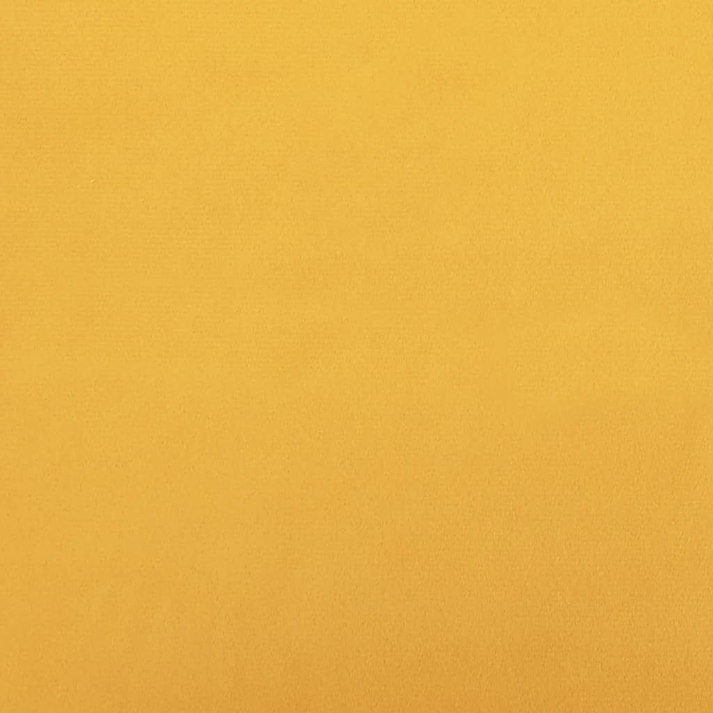 Drehbar Samt Stk. vidaXL Esszimmerstuhl (2 | Gelb St) Esszimmerstühle Gelb Gelb 2