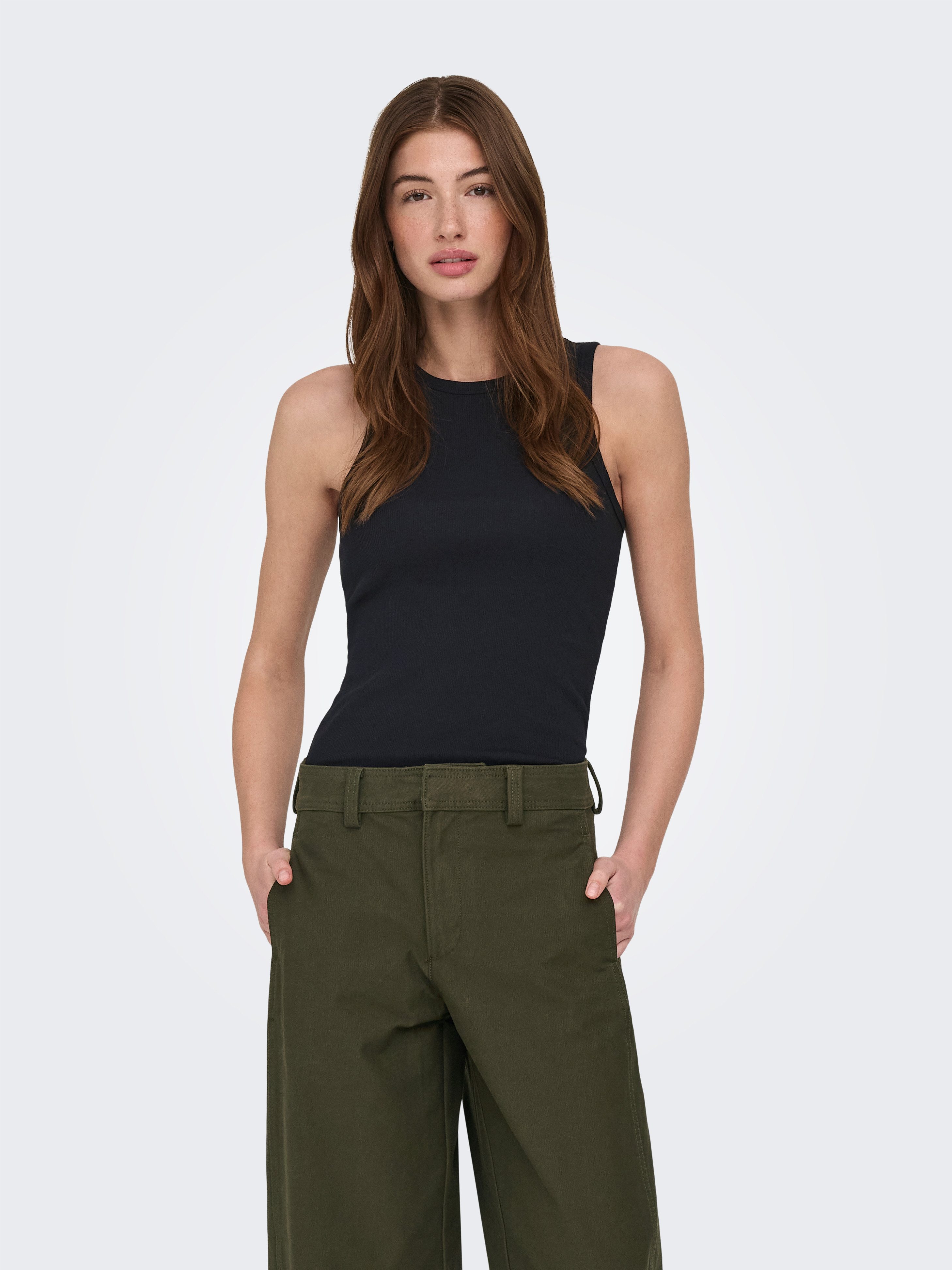 ONLY Shirttop ONLSALLY TANK TOP 2 PACK AOP CS JRS (Packung, 2-tlg)
