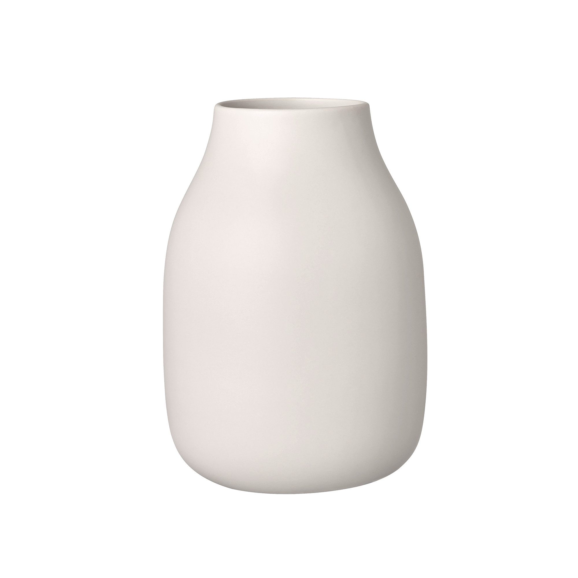 blomus Dekovase -COLORA- Vase: Handgefertigte Eleganz mit matter Oberfläche, Handgefertigt, Keramik & Porzellan, Matt, Schutznoppen, Zeitloses Design