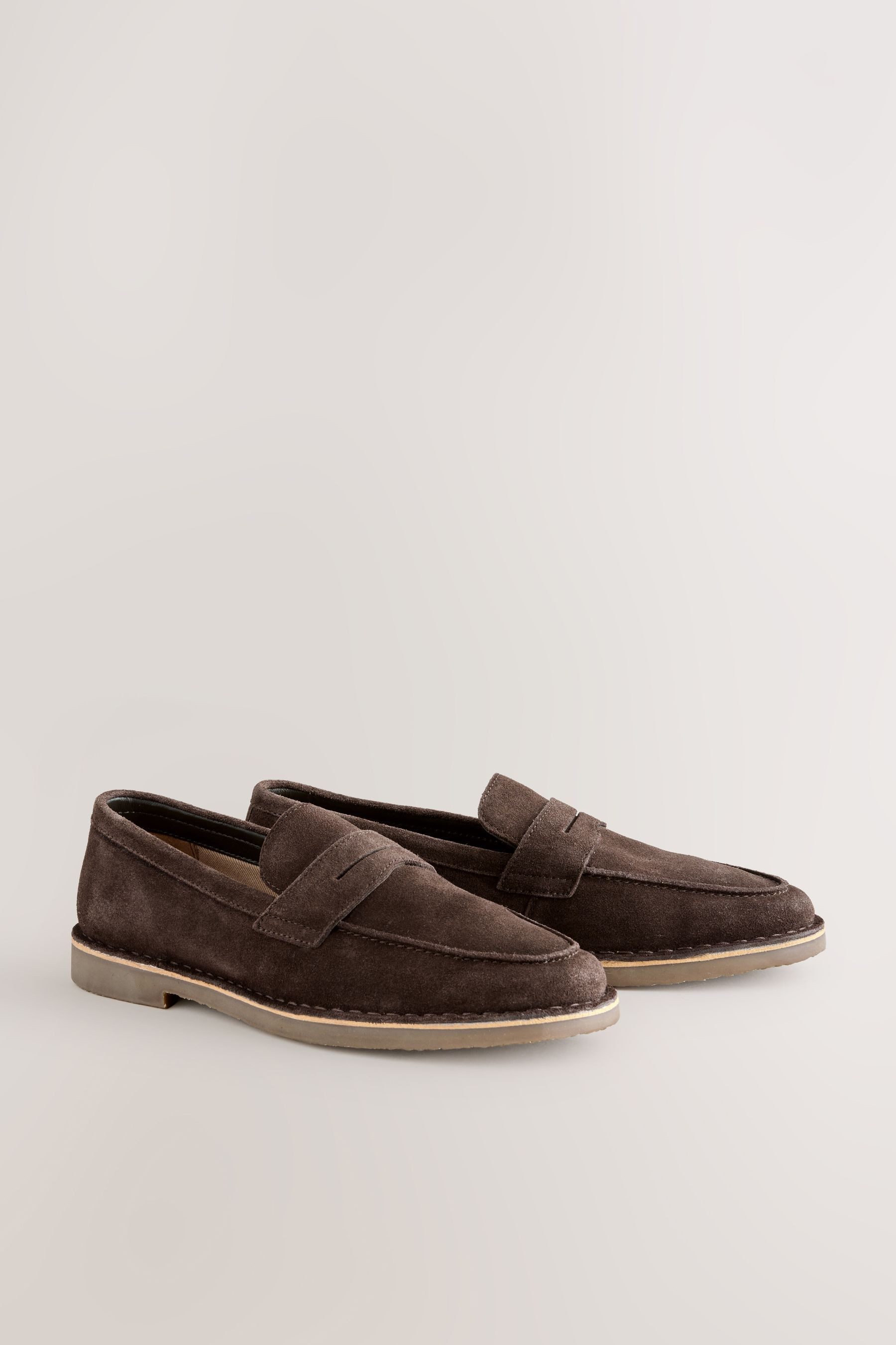Next Legere Loafer aus Veloursleder Loafer (1-tlg)