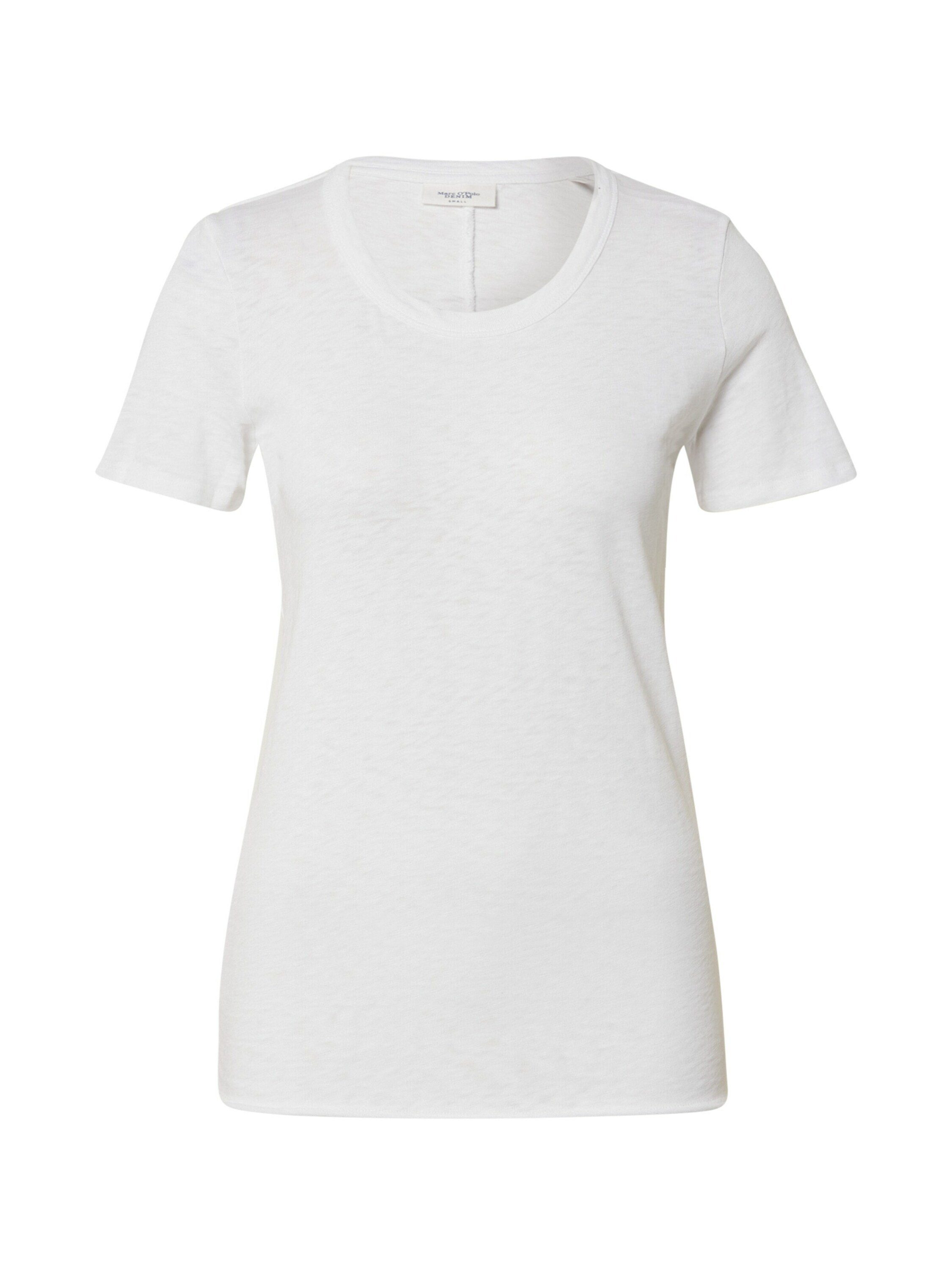 Marc O'Polo DENIM T-Shirt (1-tlg) Plain/ohne Details weiss (10)
