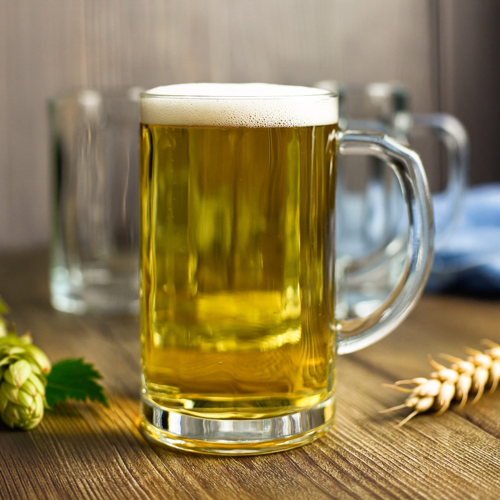 Sendez Bierglas 4 Bierseidel 500ml Biergläser Bierkrüge Bierglas Bierglas Gläser, 4-tlg., Glas