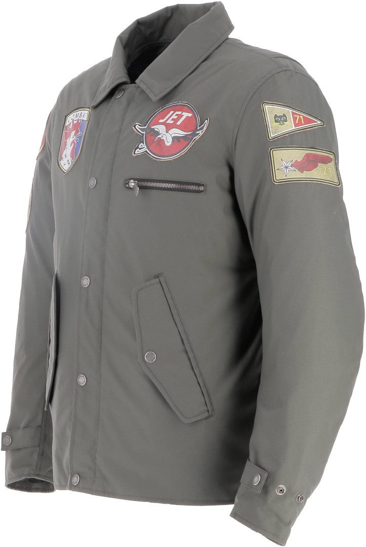 Helstons Motorradjacke Terry wasserdichte Motorrad Textiljacke Rückenprotek günstig online kaufen