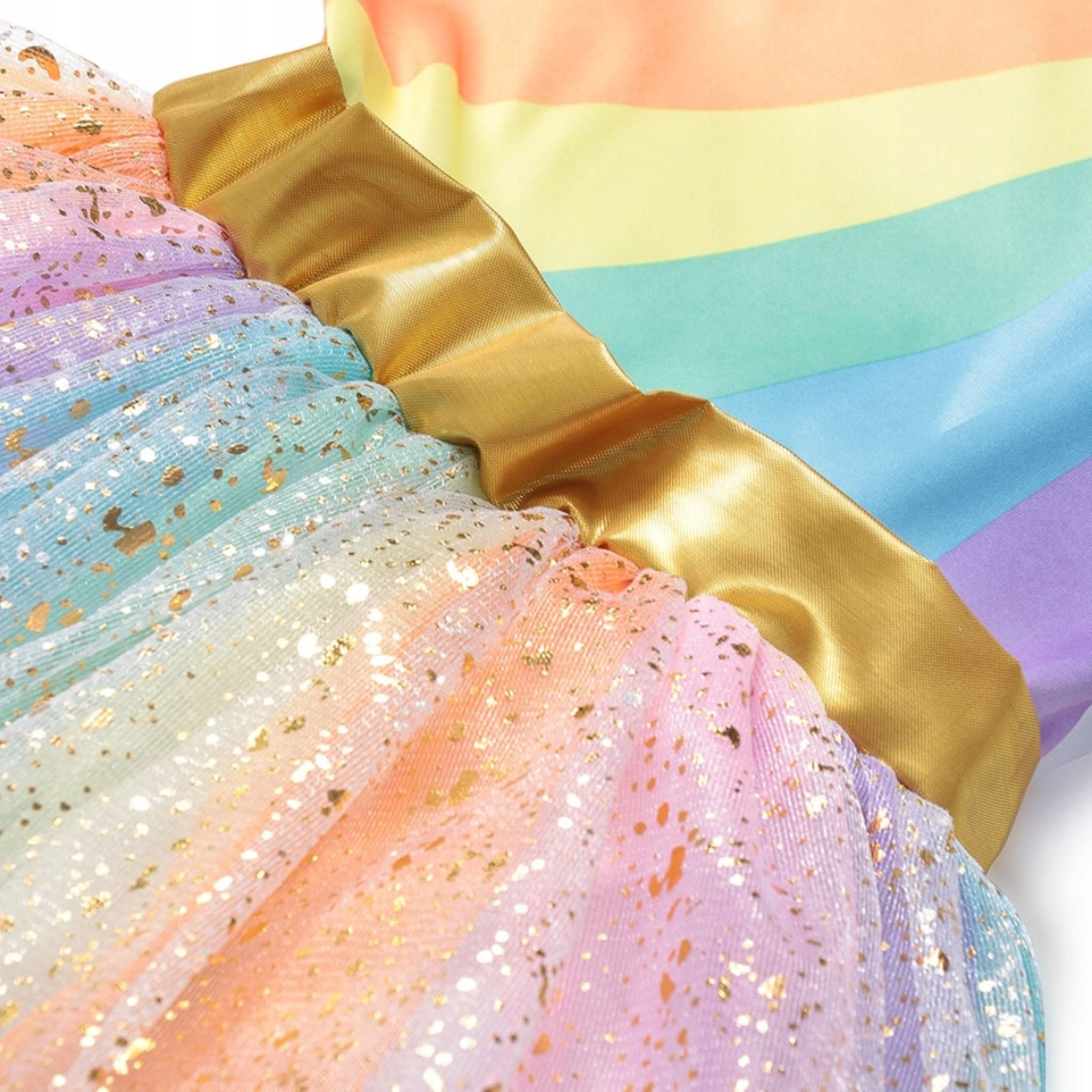 4BABY Kostüm Einzigartiges Einhorn Prinzessin Kostüm Set (Größe 98-110)