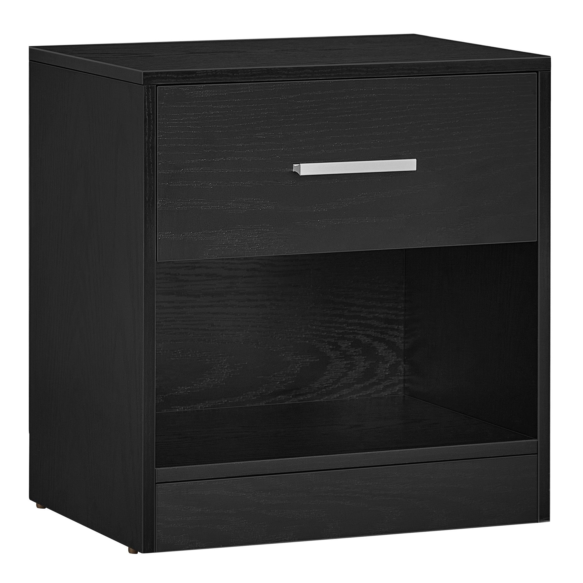 VASAGLE Nachttisch (1-St), mit Schublade, Griff, 28 x 39 x 41 cm