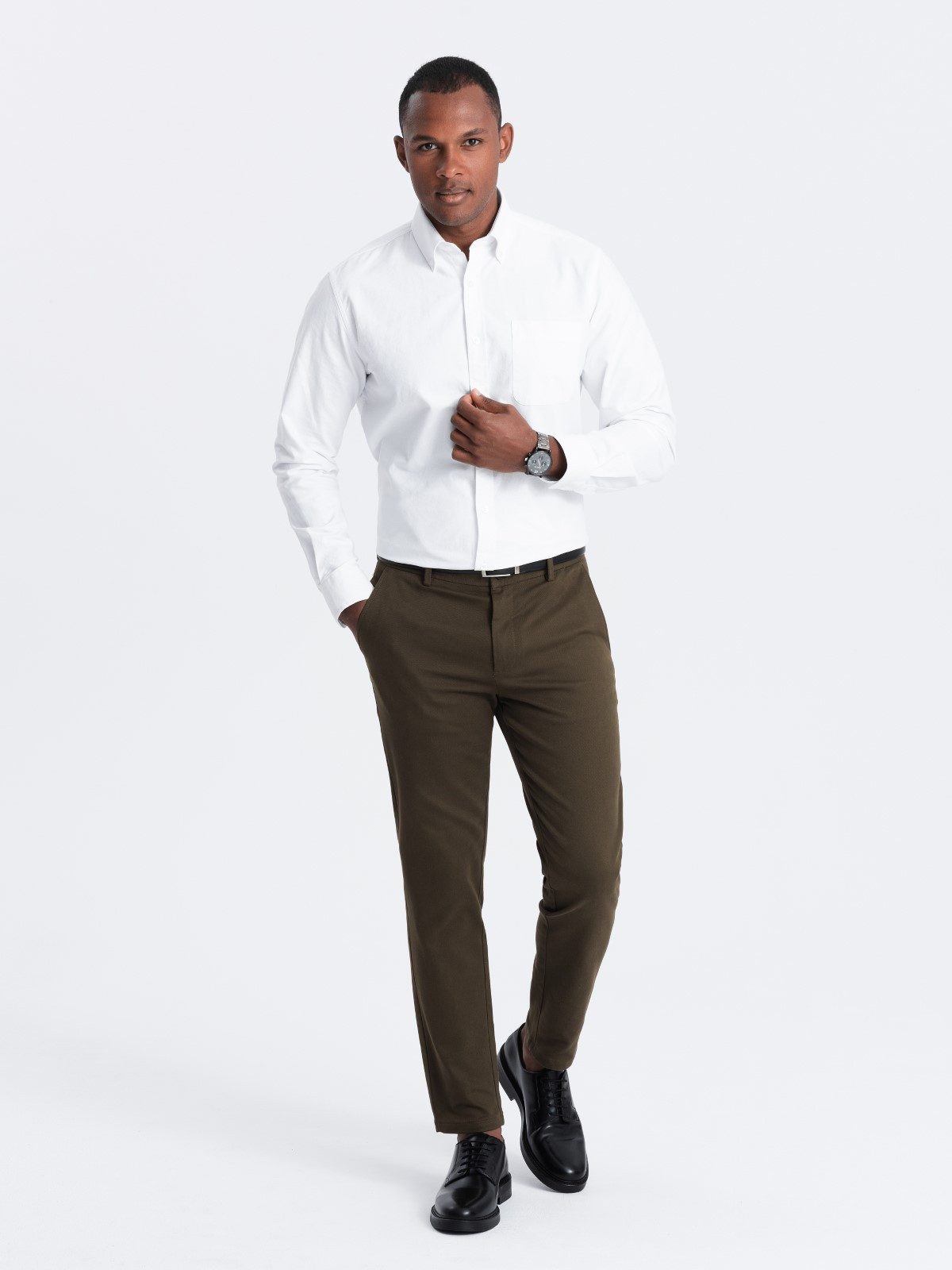 OMBRE Chinohose SLIM FIT Herren Chino-Hose günstig online kaufen