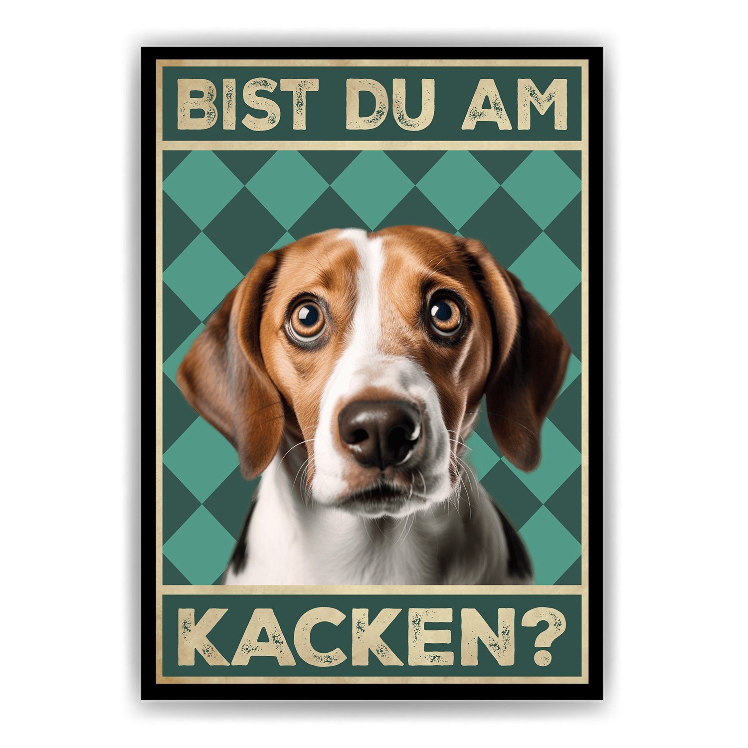 Tigerlino Poster Bist du am Kacken? günstig online kaufen