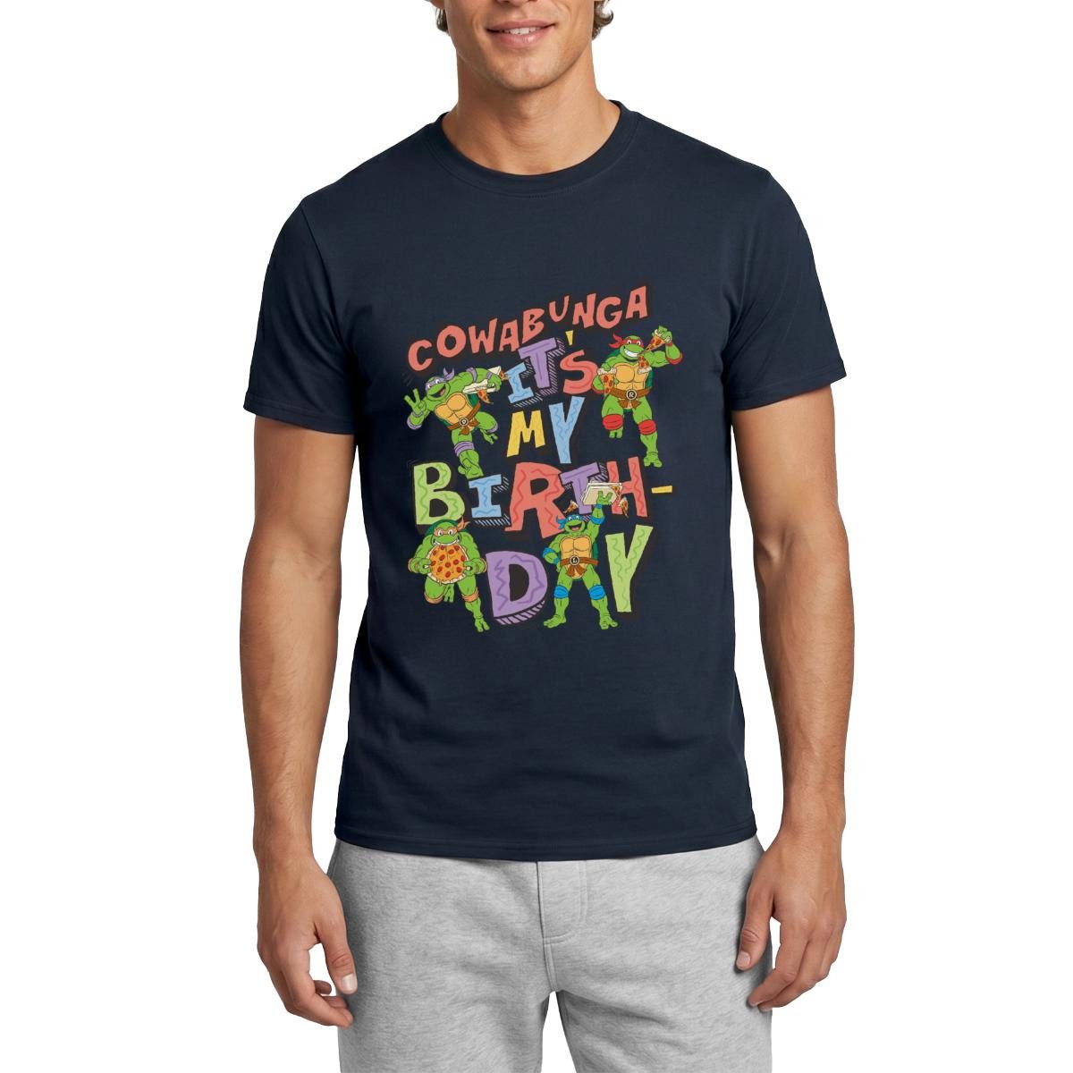T-Shirt Teenage Mutant Ninja Turtles It's My Birthday Männer T-Shirt