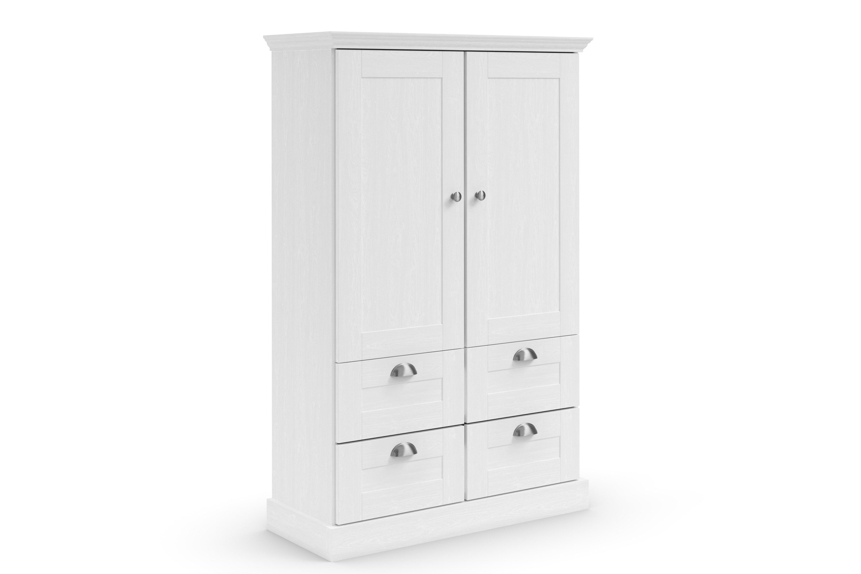 OTTO home Wäscheschrank Motala (B/H/T ca. 83x130x35cm) mit 2 große Schubladen, Breite 83 cm, Höhe 130 cm