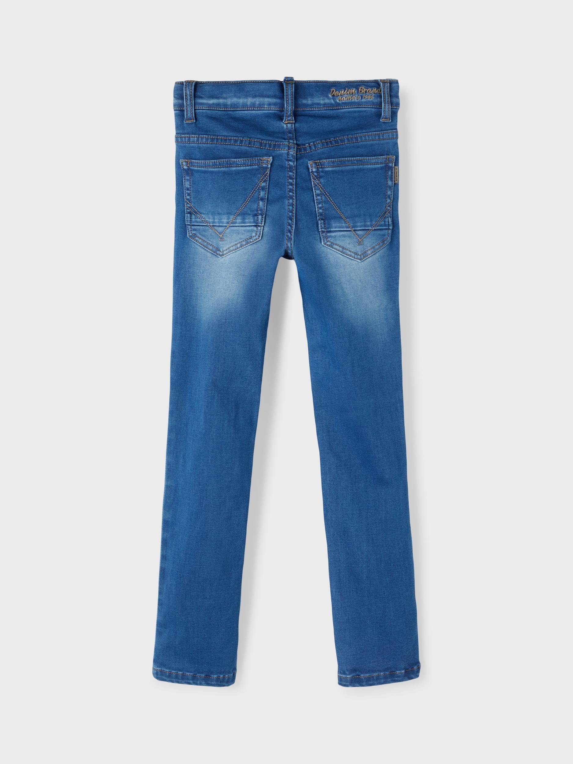medium NKMTHEO It PANT DNMCLAS Skinny-fit-Jeans Name blue denim