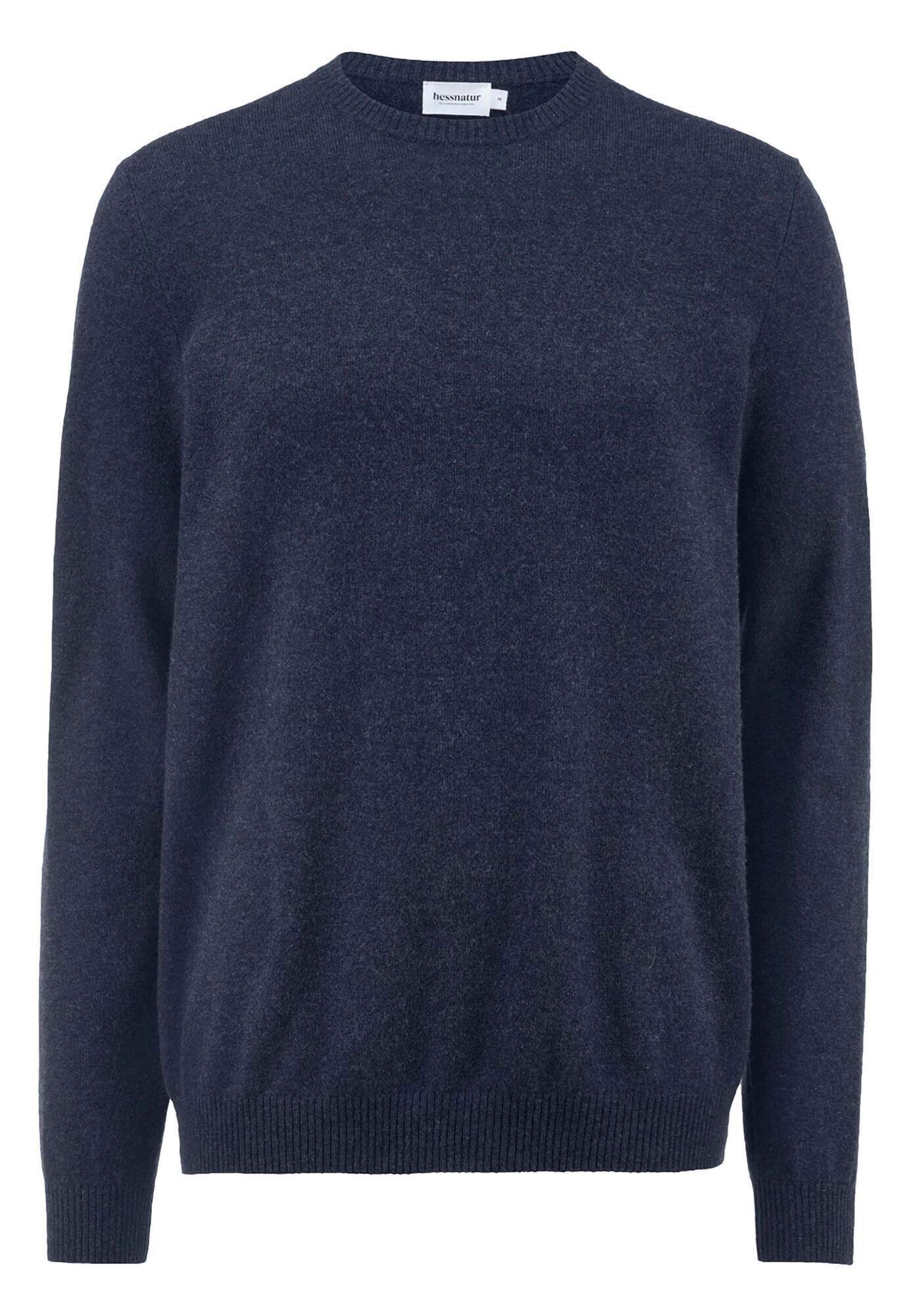 Hessnatur Strickpullover Regular aus Bio-Merinowolle mit Kaschmir (1-tlg)