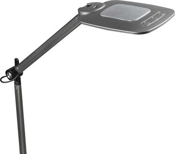 Globo Tischleuchte LED Tischlampe Tischleuchte Schreibtischlampe silber Touch Dimmer