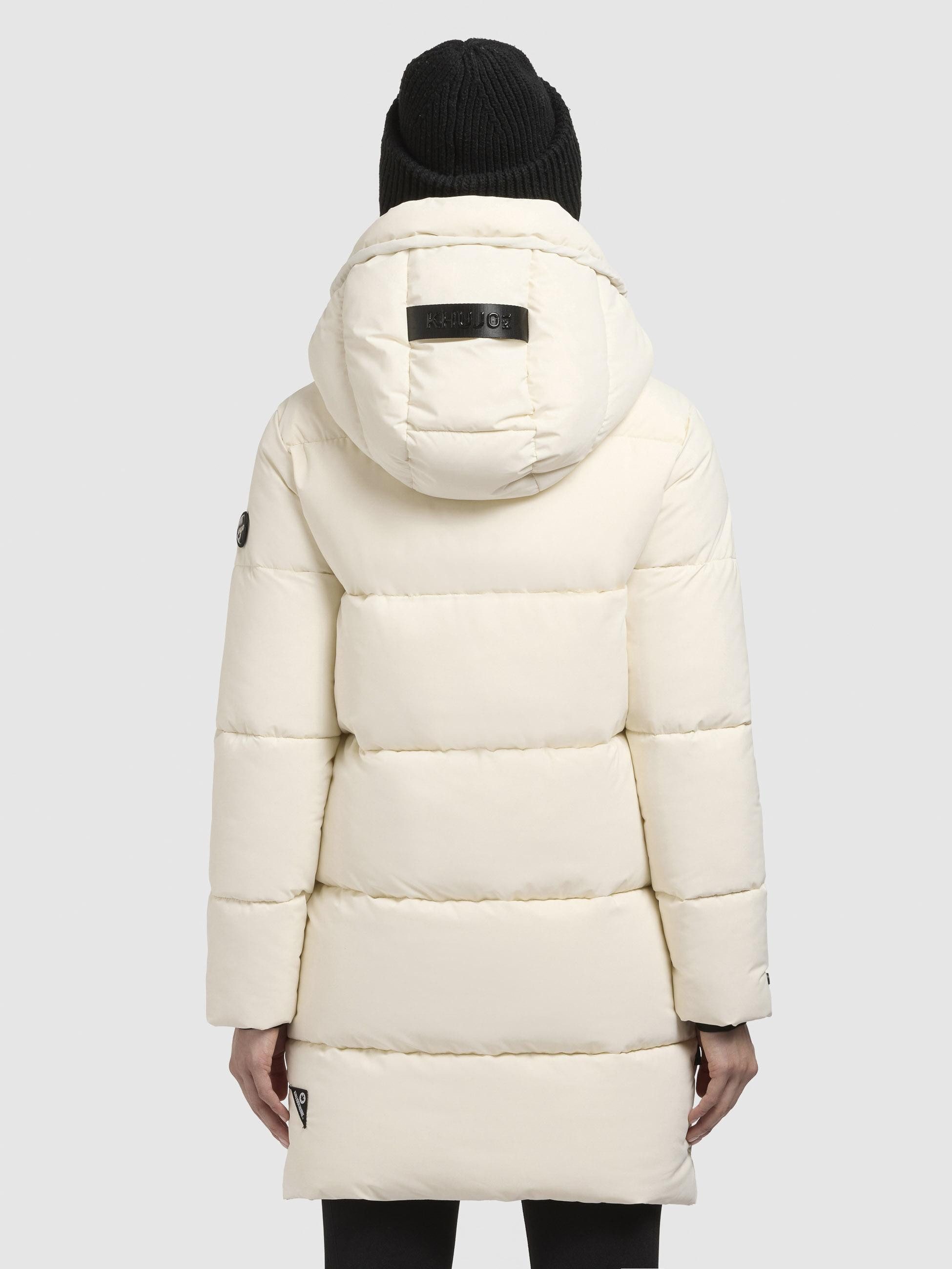 khujo Steppmantel Haya Matt-YM Warmer gesteppter Damen Kurzmantel