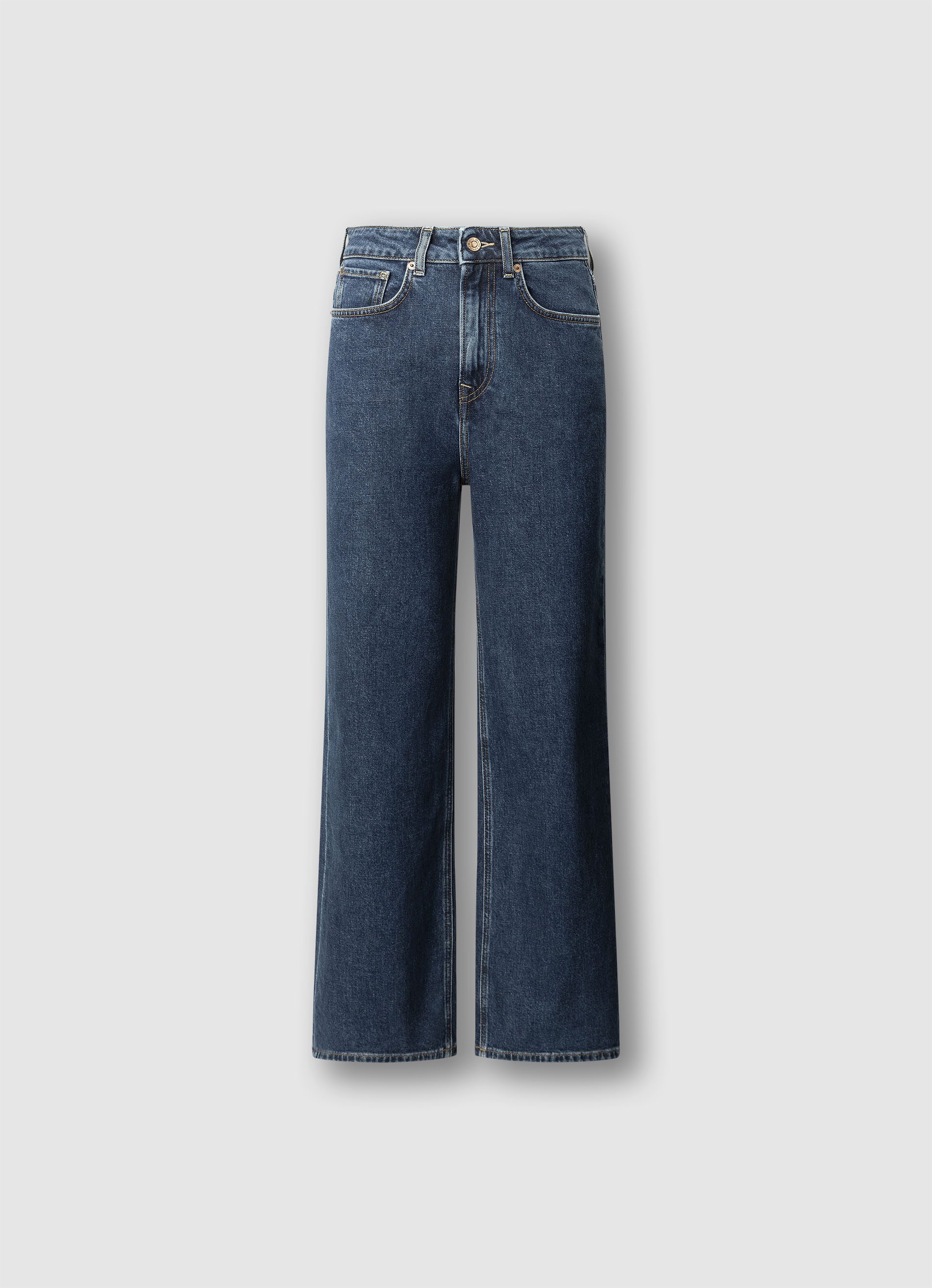 Pepe Jeans Straight-Jeans UHW – Ultra High Waist mit hohem Bund