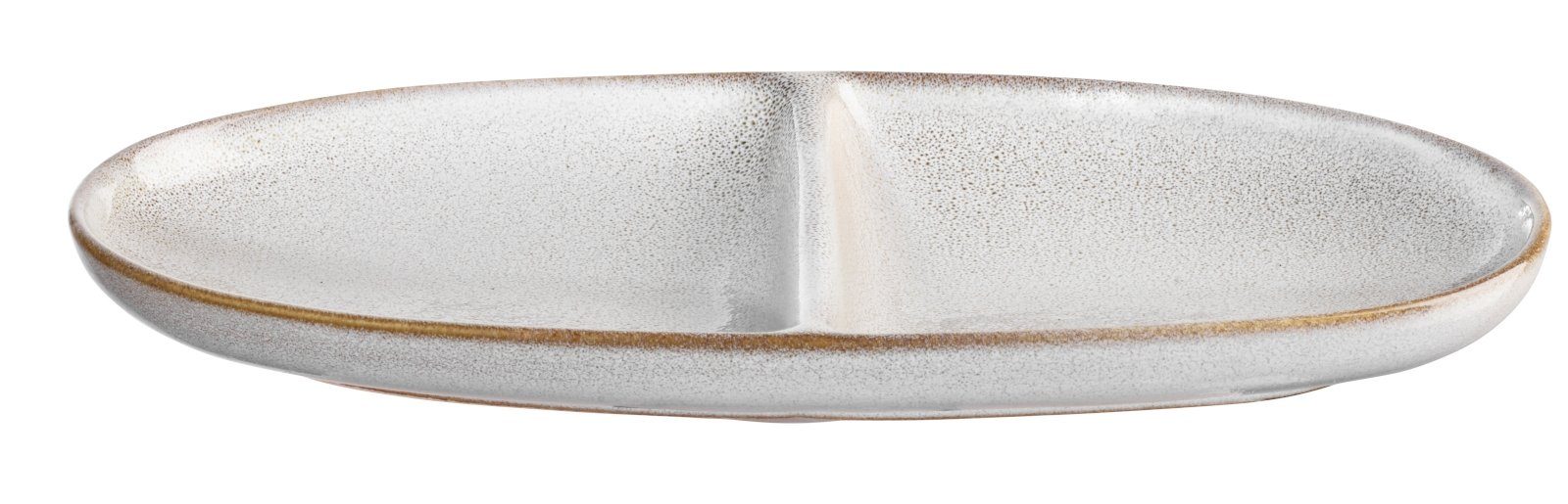 ASA SELECTION Vorspeisenteller SAISONS Aperitifteller 2-geteilt oval sand, Geschirr