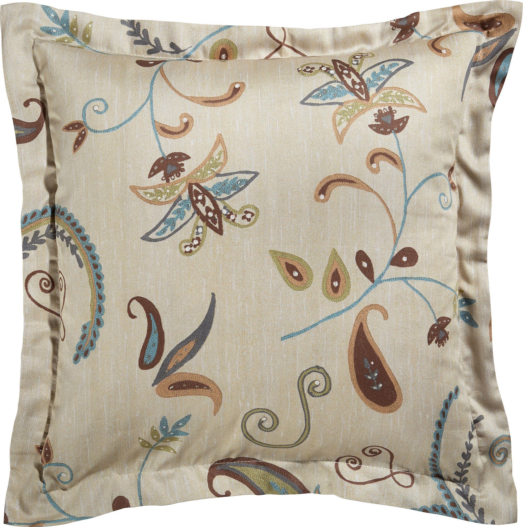 Kissenbezug Kuschelkissenbezug Paisley (1 Bassetti Stück), natur-beige-braun "Lilith"