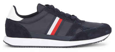 Tommy Hilfiger RUNNER LO VINTAGE MIX Кросівки mit seitlichen Streifen, Freizeitschuh, Halbschuh, Schnürschuh