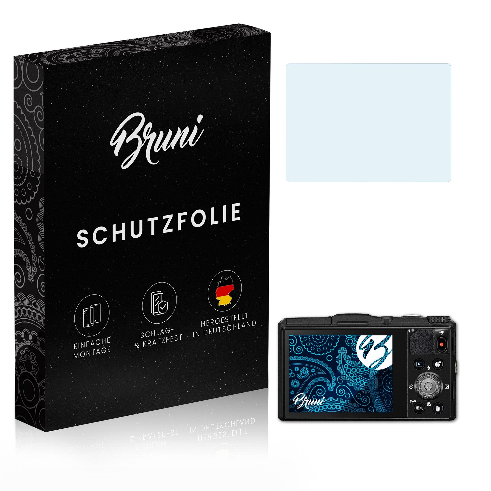 Schutzfolie Glasklare Displayschutzfolie für Coolpix S9700