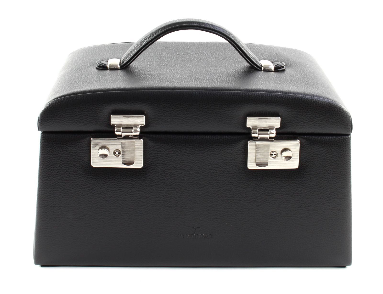 WINDROSE Schmuckkoffer Jewellery Box, aus echtem Rindsleder