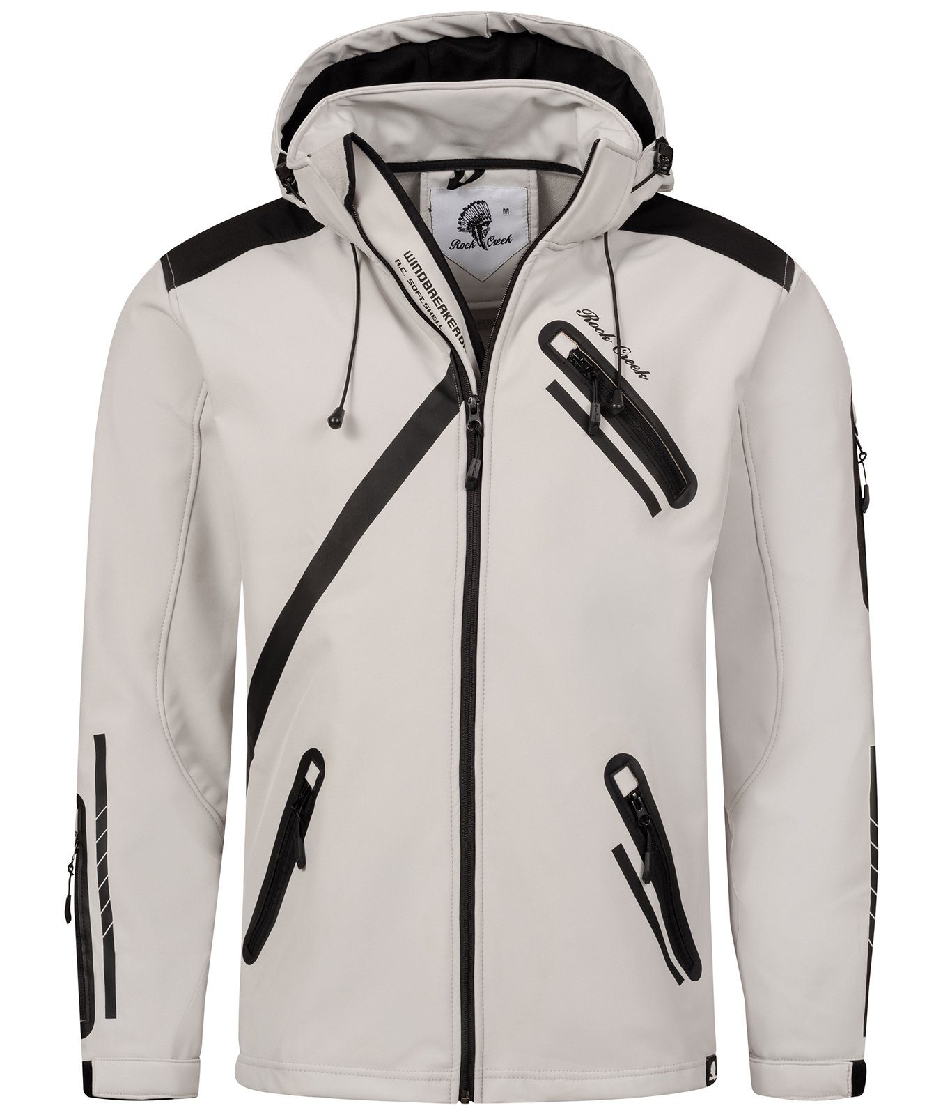 Rock Creek Softshelljacke Herren Softshelljacke Wanderjacke günstig online kaufen