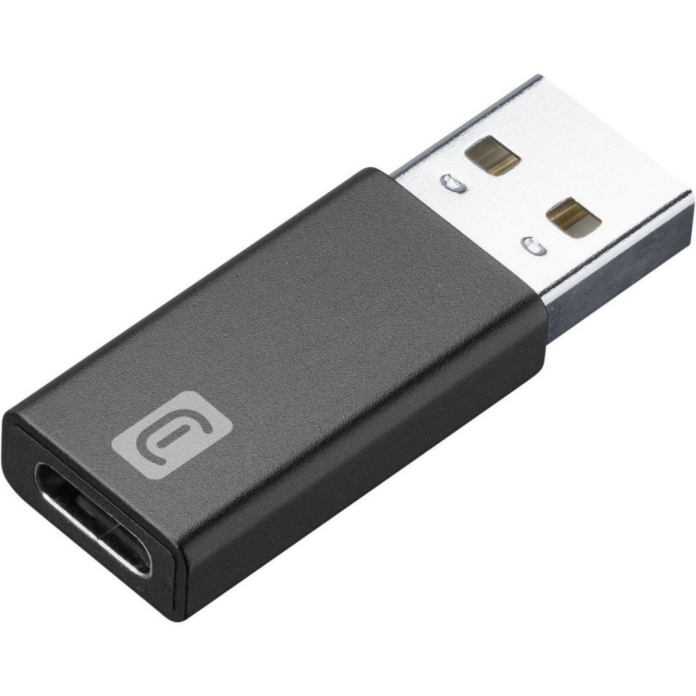 USB-C auf USB-A Adapter für Datenübertragung. Elektro-Adapter