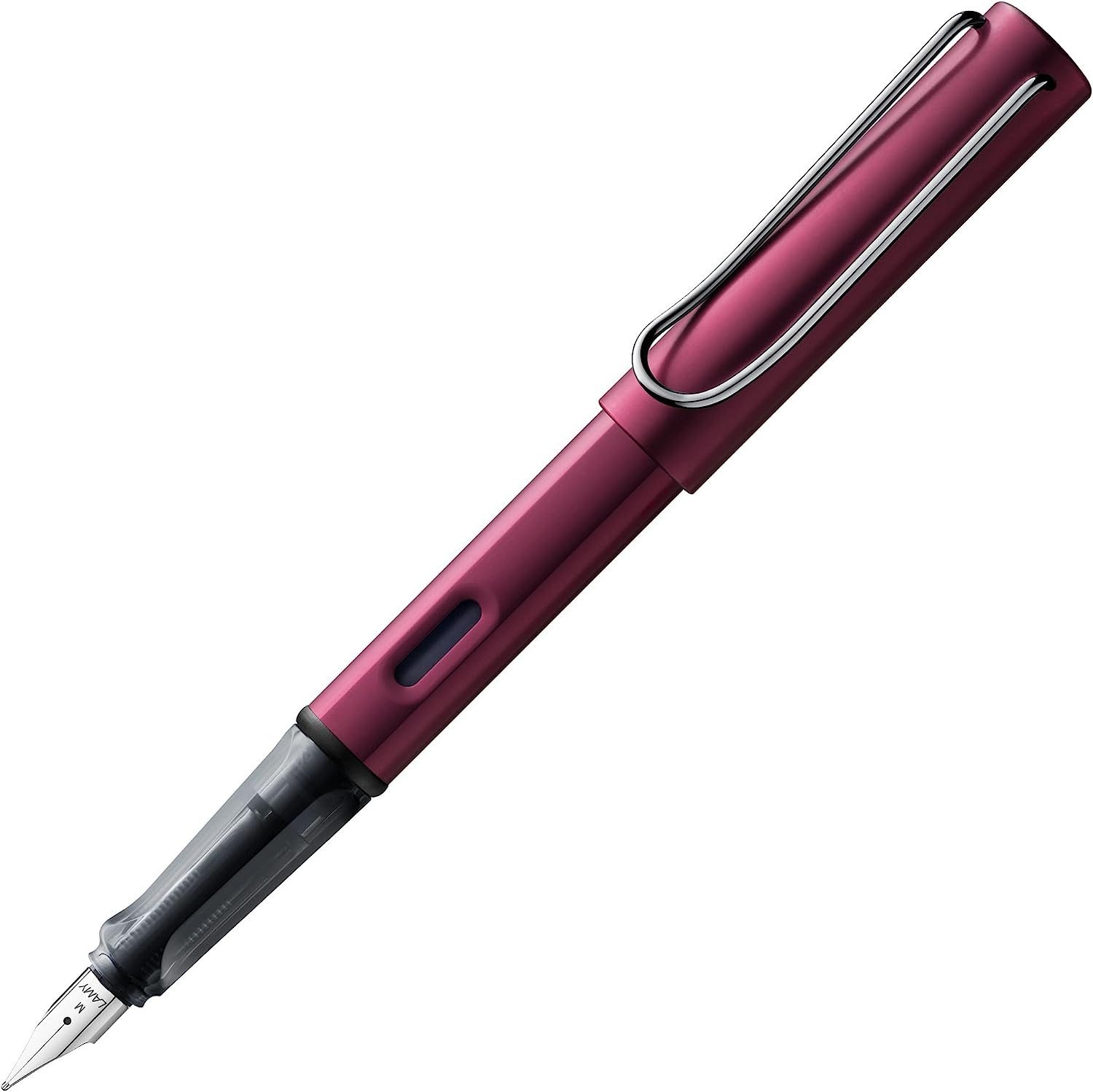 LAMY Füllfederhalter AL-star, Schreibklassiker Füller aus Aluminium, Federbreite M